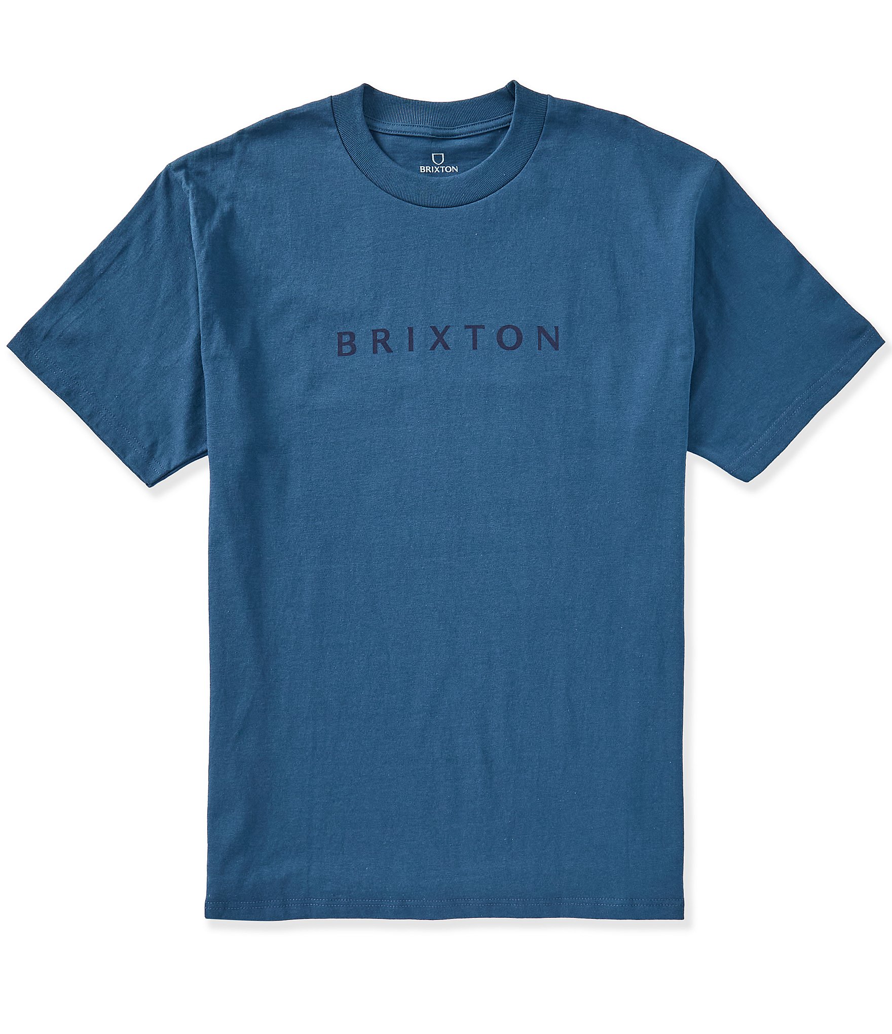 Brixton Short Sleeve Alpha Line Logo T-Shirt