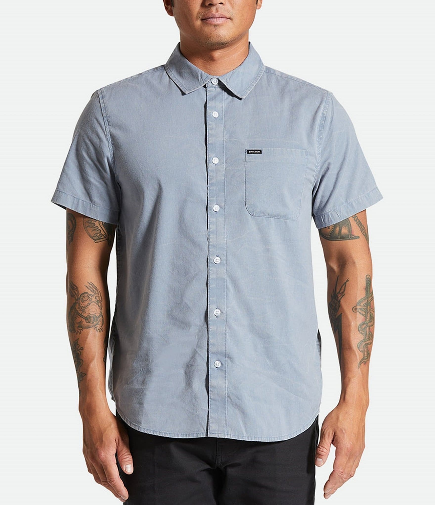 Brixton Short Sleeve Charter Sol Wash Shirt