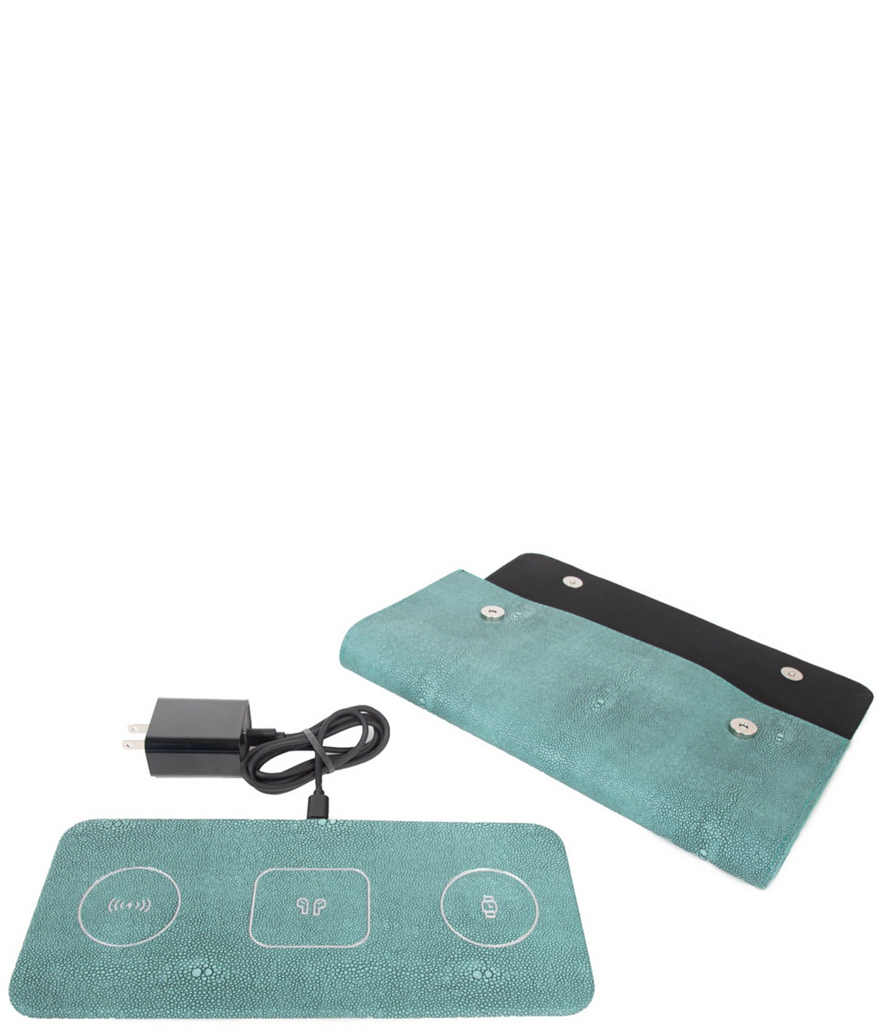 Brouk & Co Ace 3 in 1 Portable Wireless Fast Charging Pad