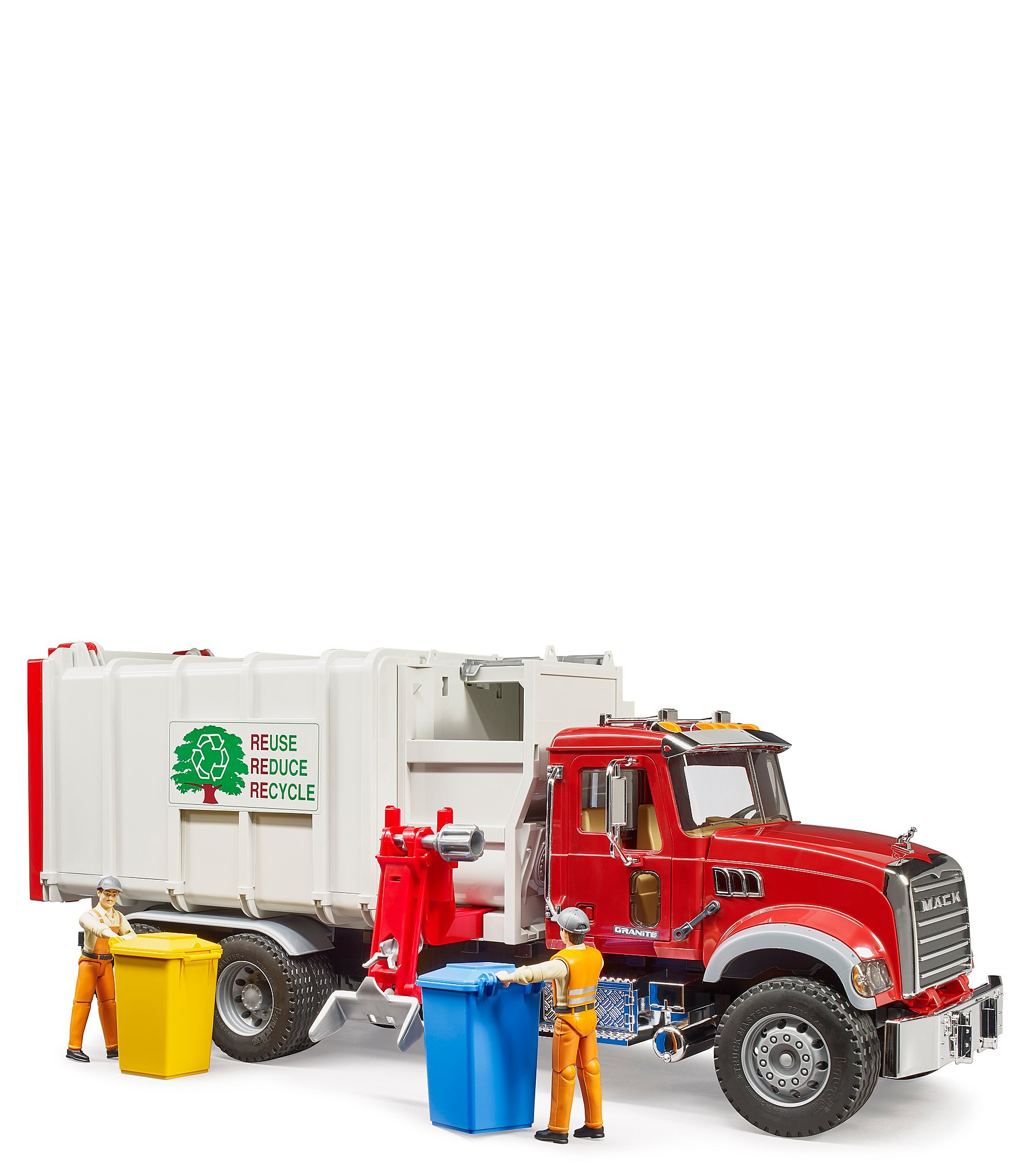 Bruder Mack Granite Side Loading Garbage Truck