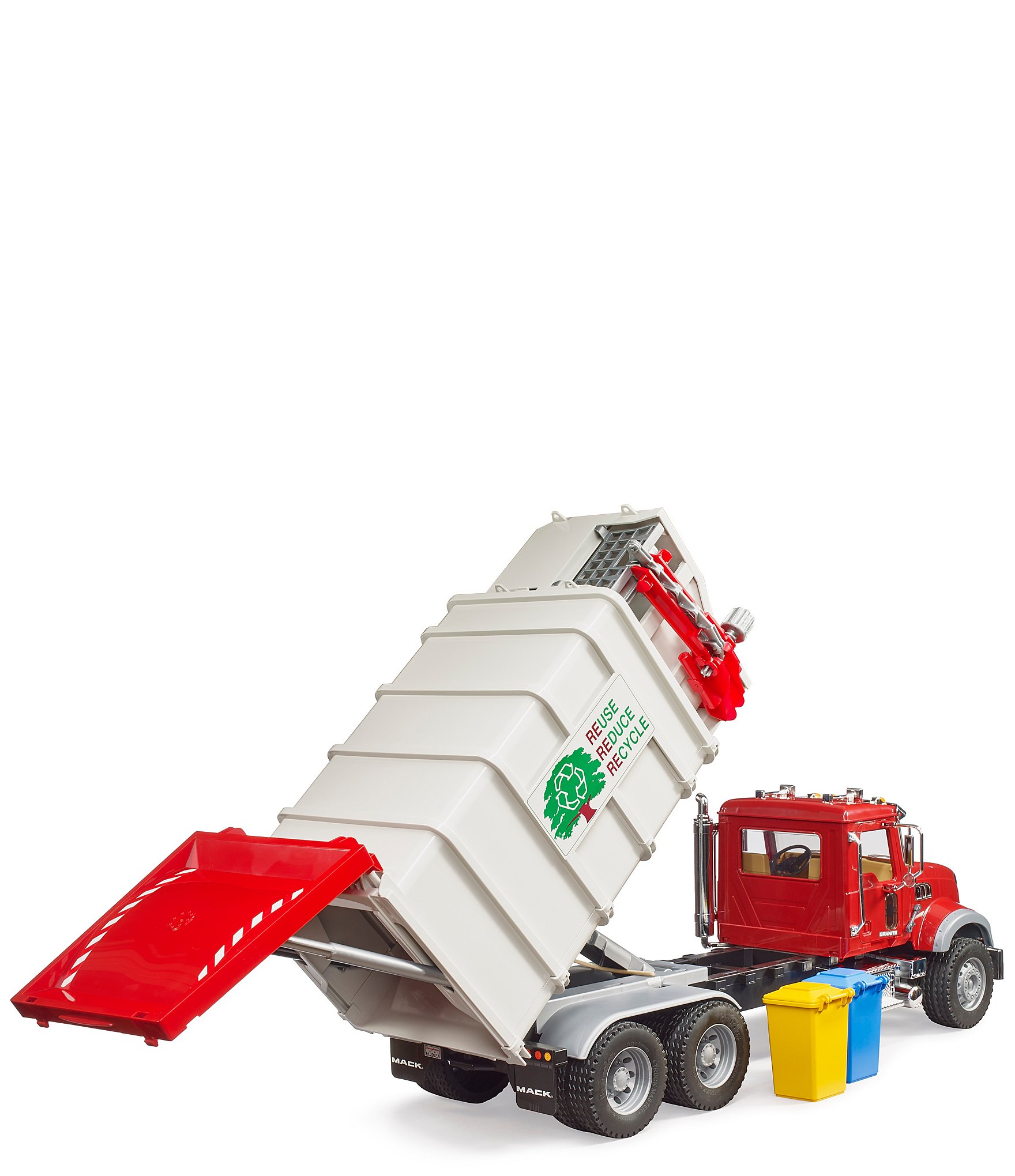 Bruder Mack Granite Side Loading Garbage Truck
