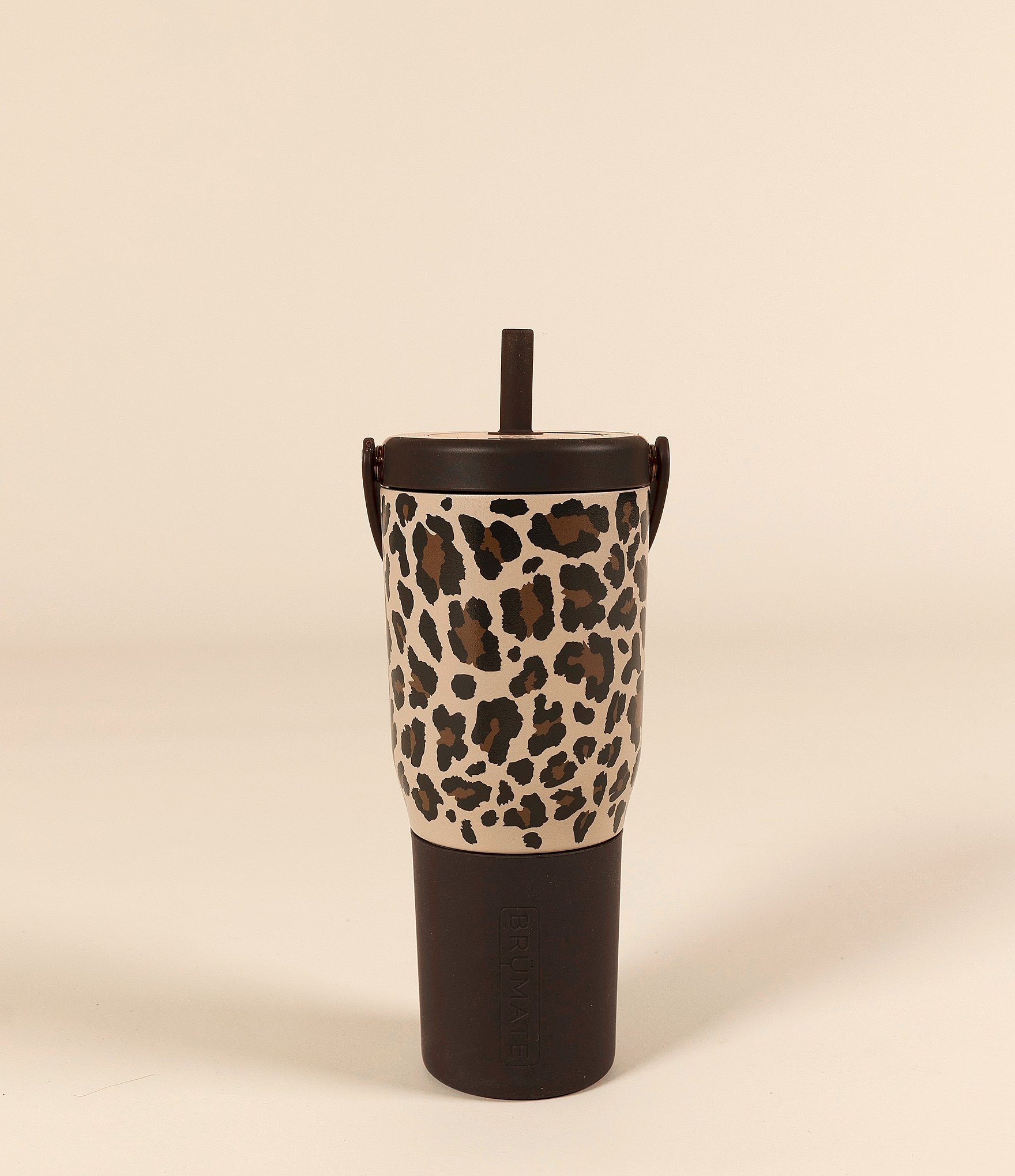Brumate Leopard Resa Straw Insulated Tumbler, 35-oz