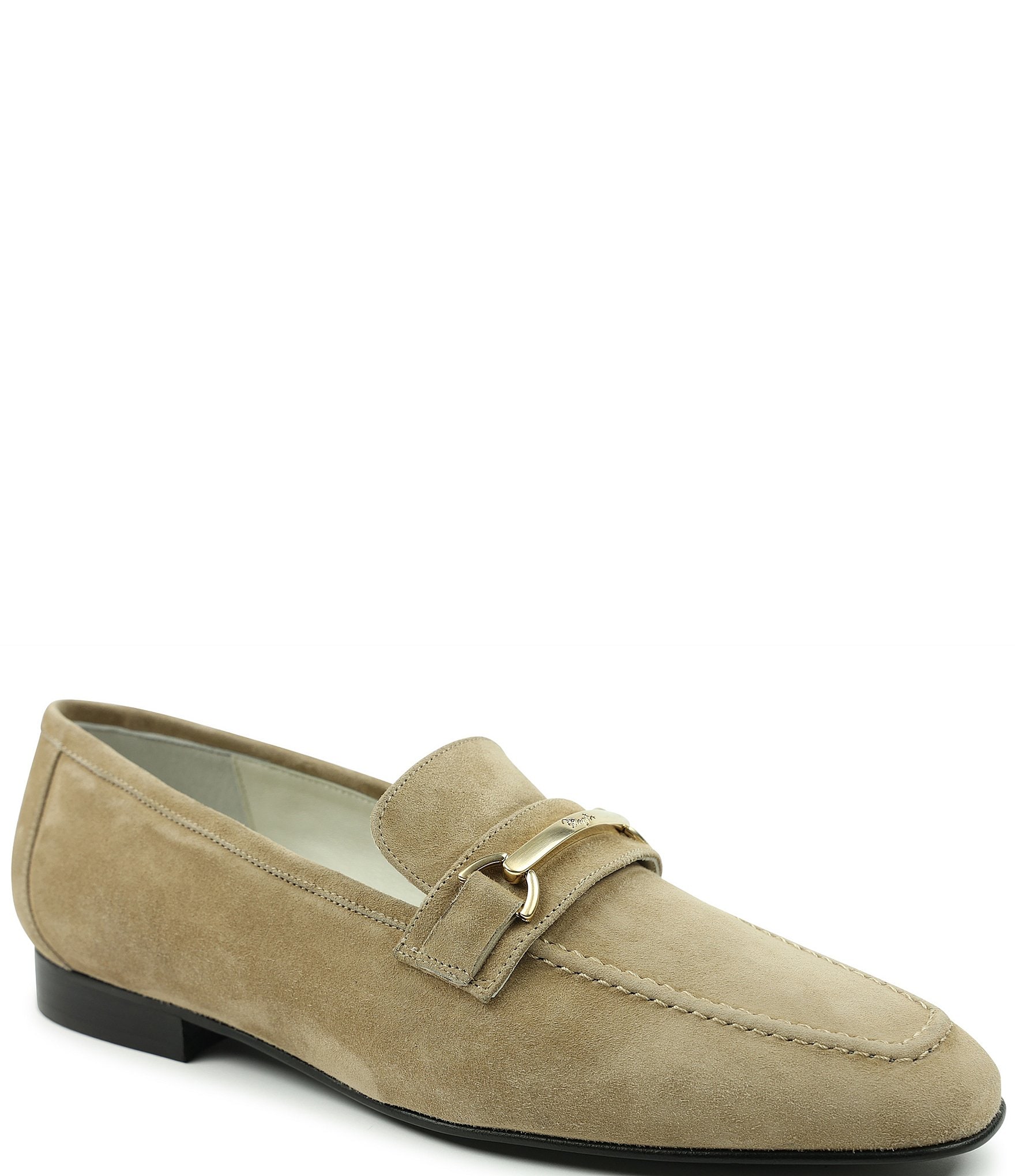 Bruno Magli Women s Marco Suede Bit Buckle Loafers Dillard s