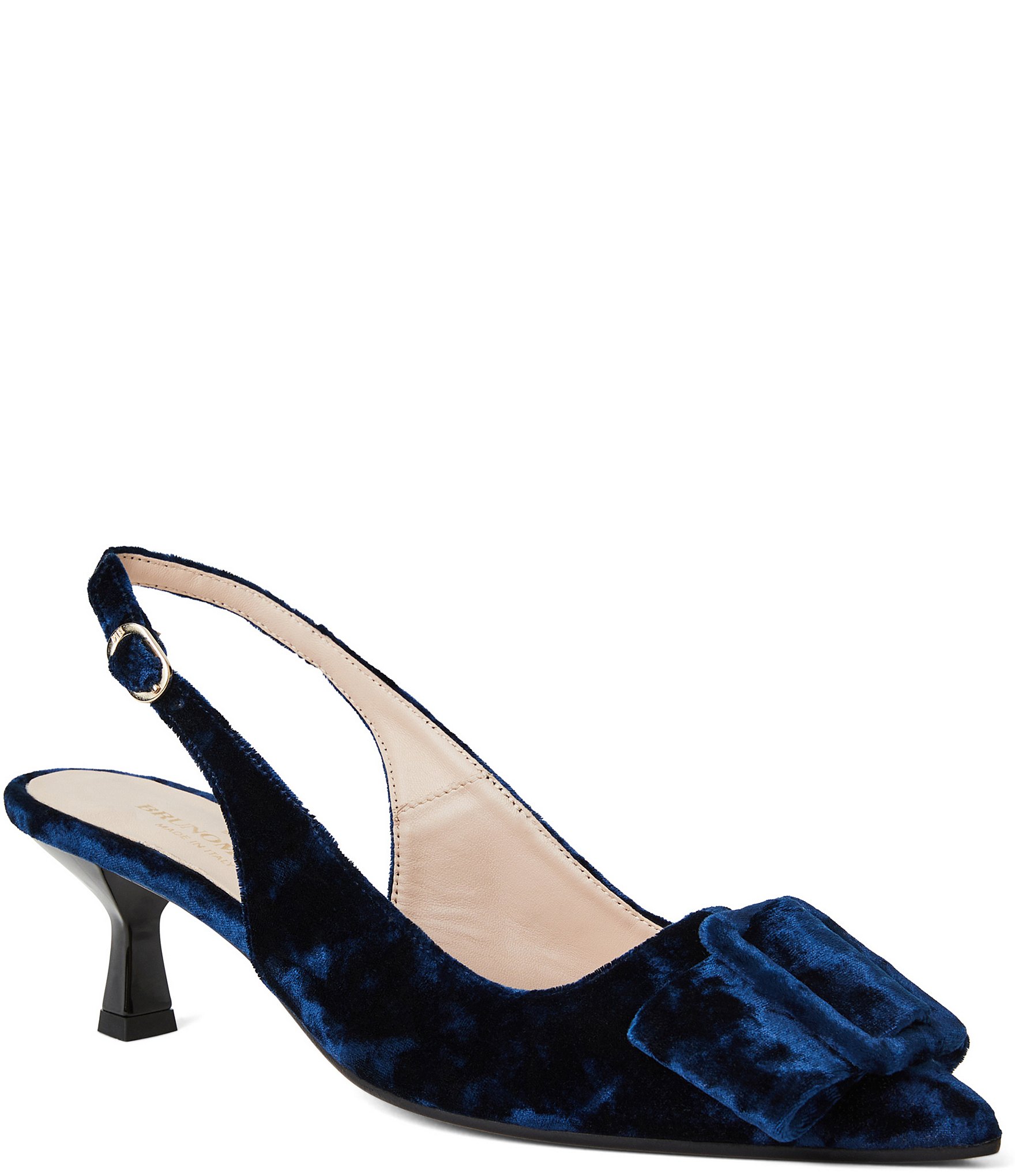 Bruno Magli Morena Velvet Slingback Pumps Dillard s