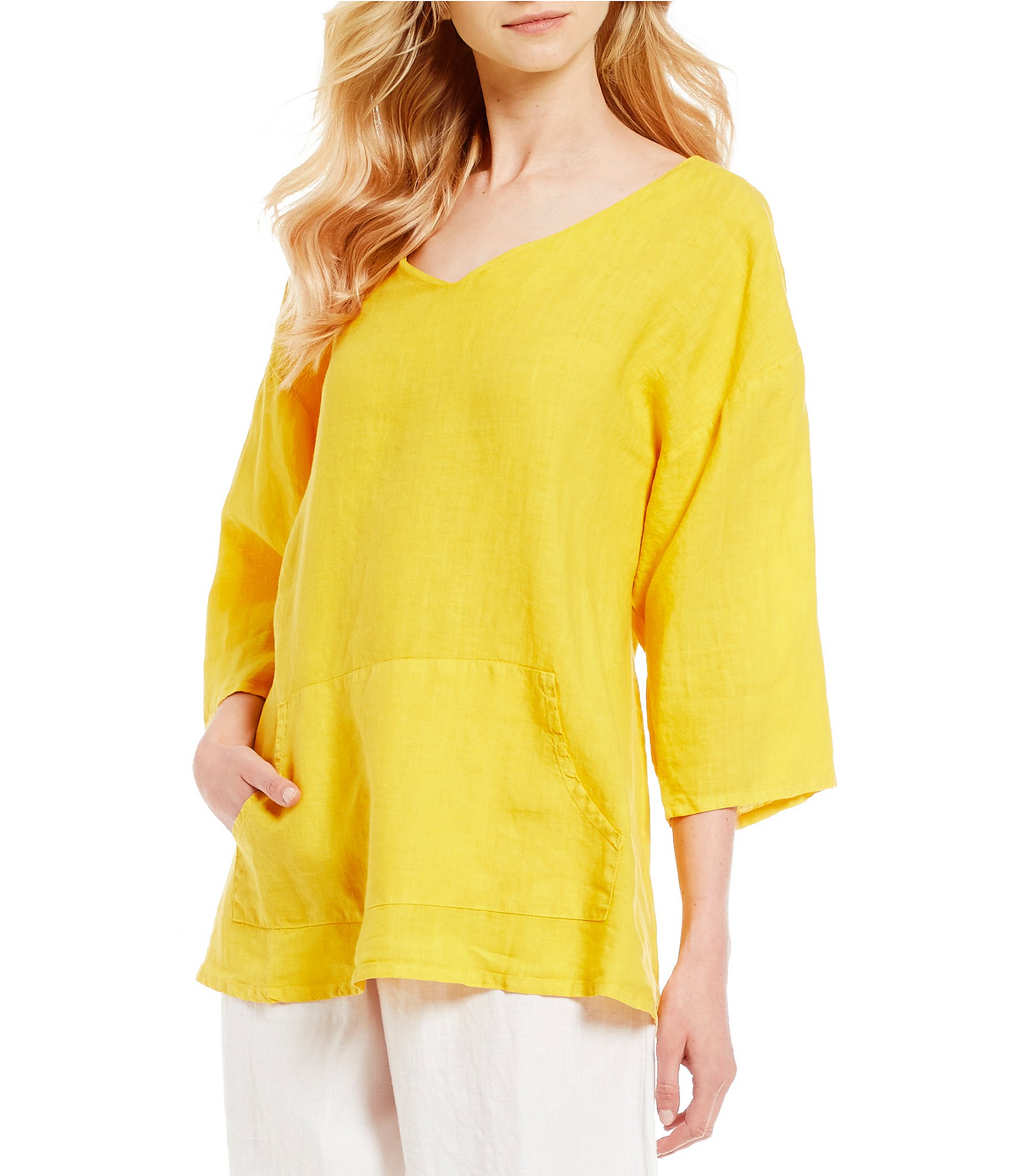 Bryn Walker Light Linen Judy Shirt | Dillards