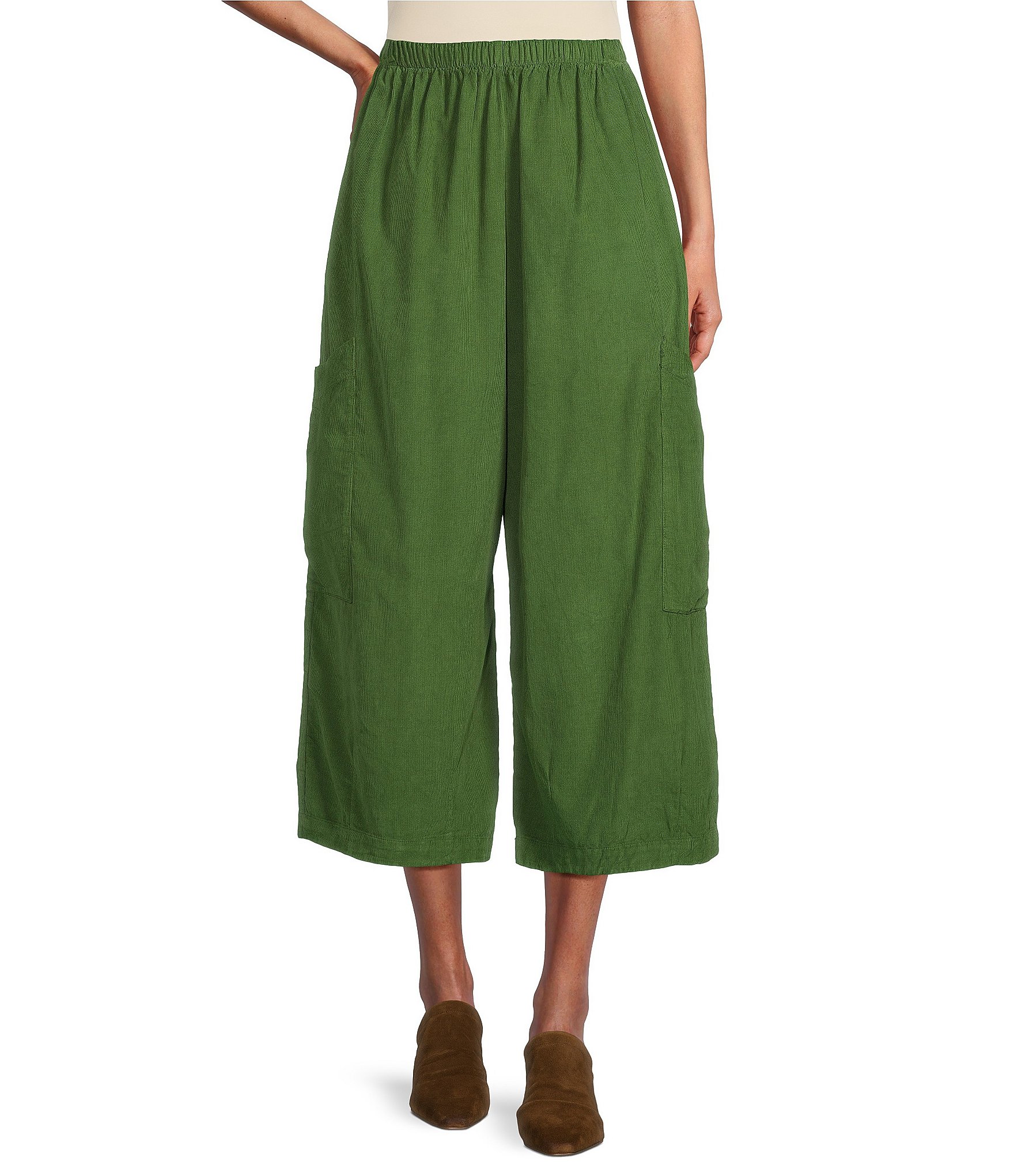 Bryn Walker Pasha Cotton Corduroy Oversized Pocketed Wide Bryn Walker Pasha Cotton Corduroy Oversized Pocketed Wide