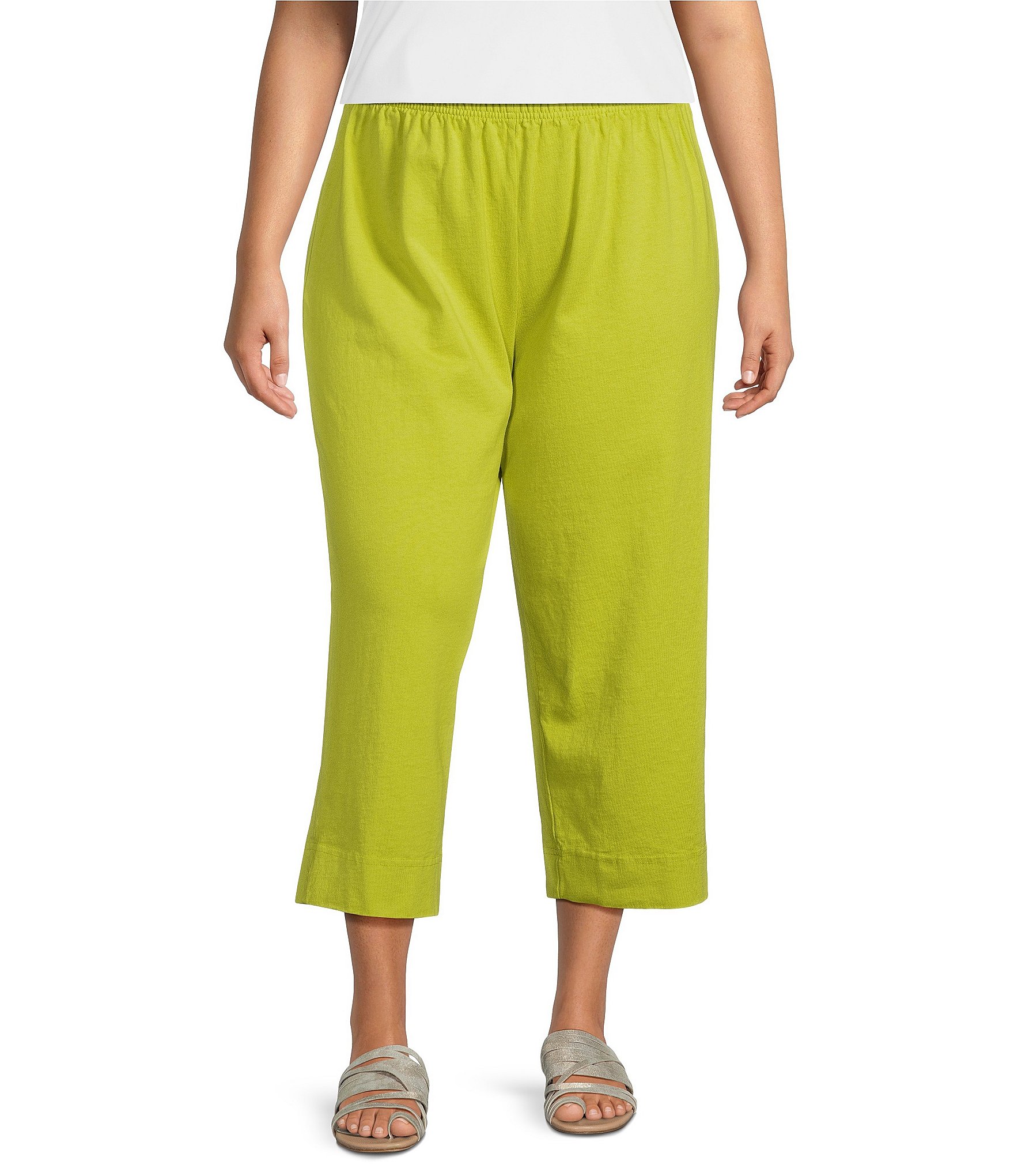 Dillard Yellow Capri Pants Plus Size Mustard Colored Pants Shop