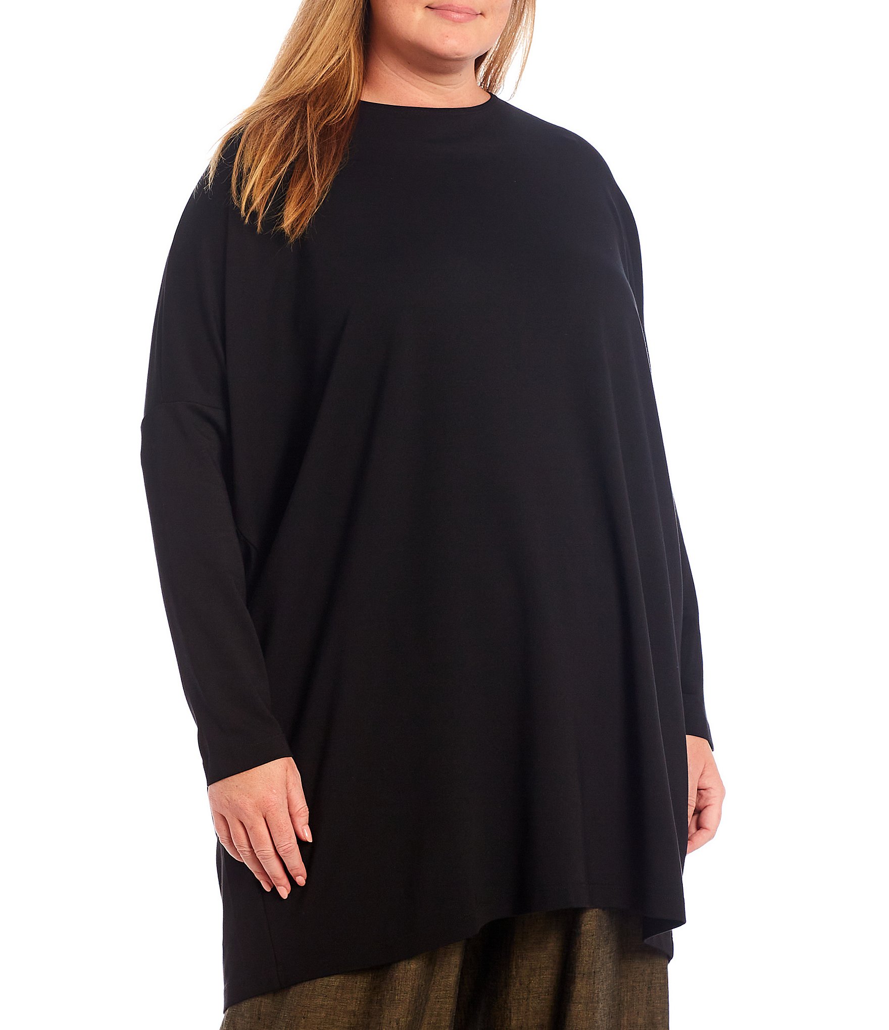 Halife Womens Plus Size Tops Long Sleeve Shirts V Neck Blouses Dressy  Casual Tunic Tops 3X Black - Yahoo Shopping
