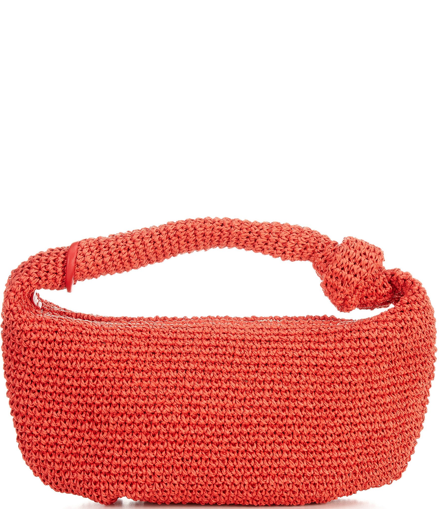 Btb Los Angeles Lucia Straw Hobo Bag