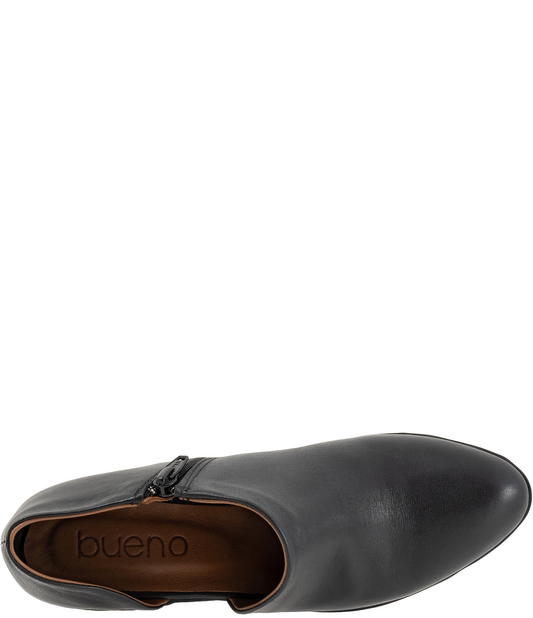 Bueno Caitlin Leather D'Orsay Ankle Booties