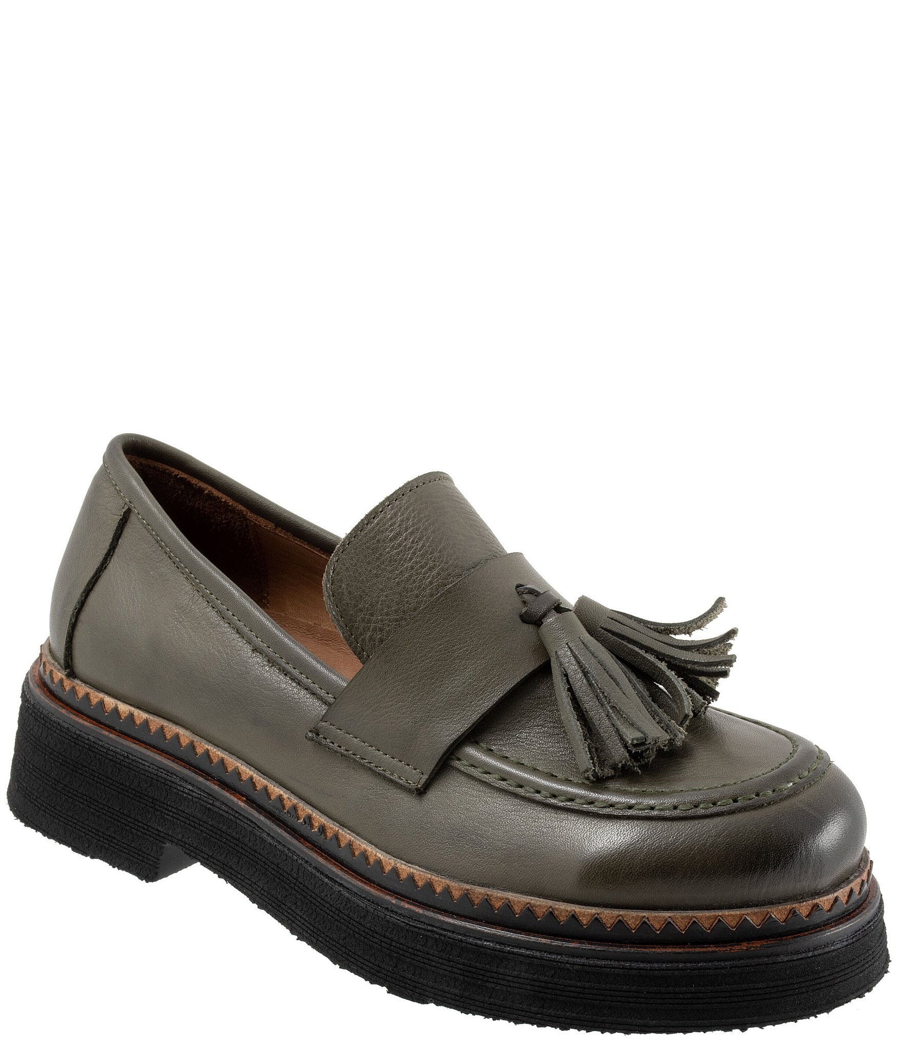 Bueno Gillian Leather Tassel Platform Loafers | Dillard's Bueno Gillian Leather Tassel Platform Loafers | Dillard's