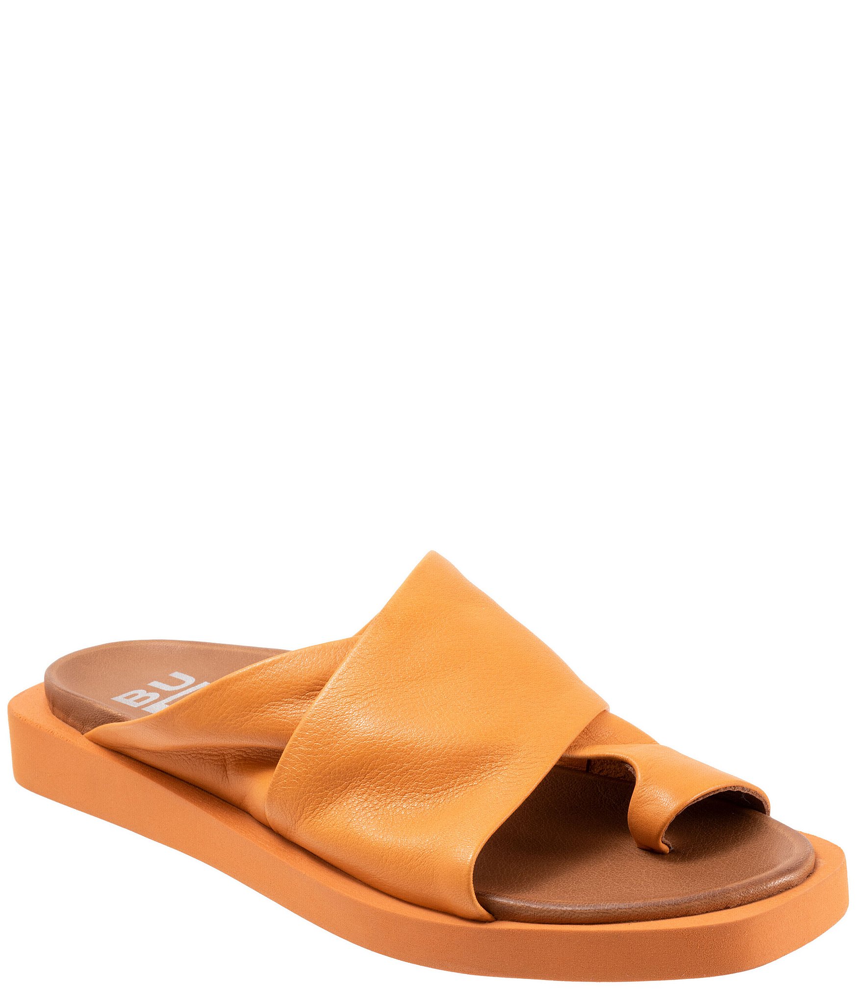 Bueno Jerika Leather Toe Loop Thong Sandals Dillard s