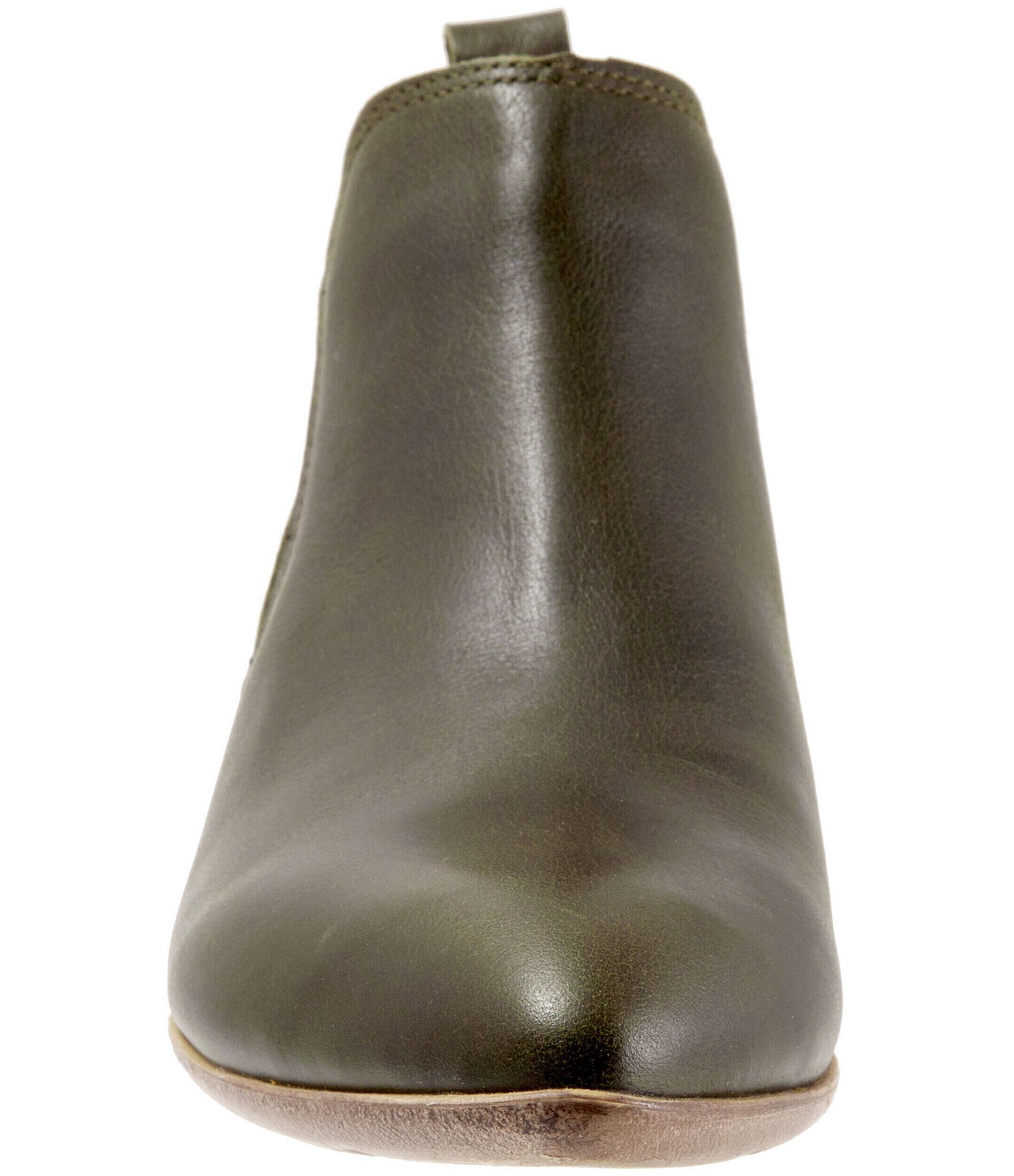 Bueno Vicki Leather Pointed Toe Ankle Booties