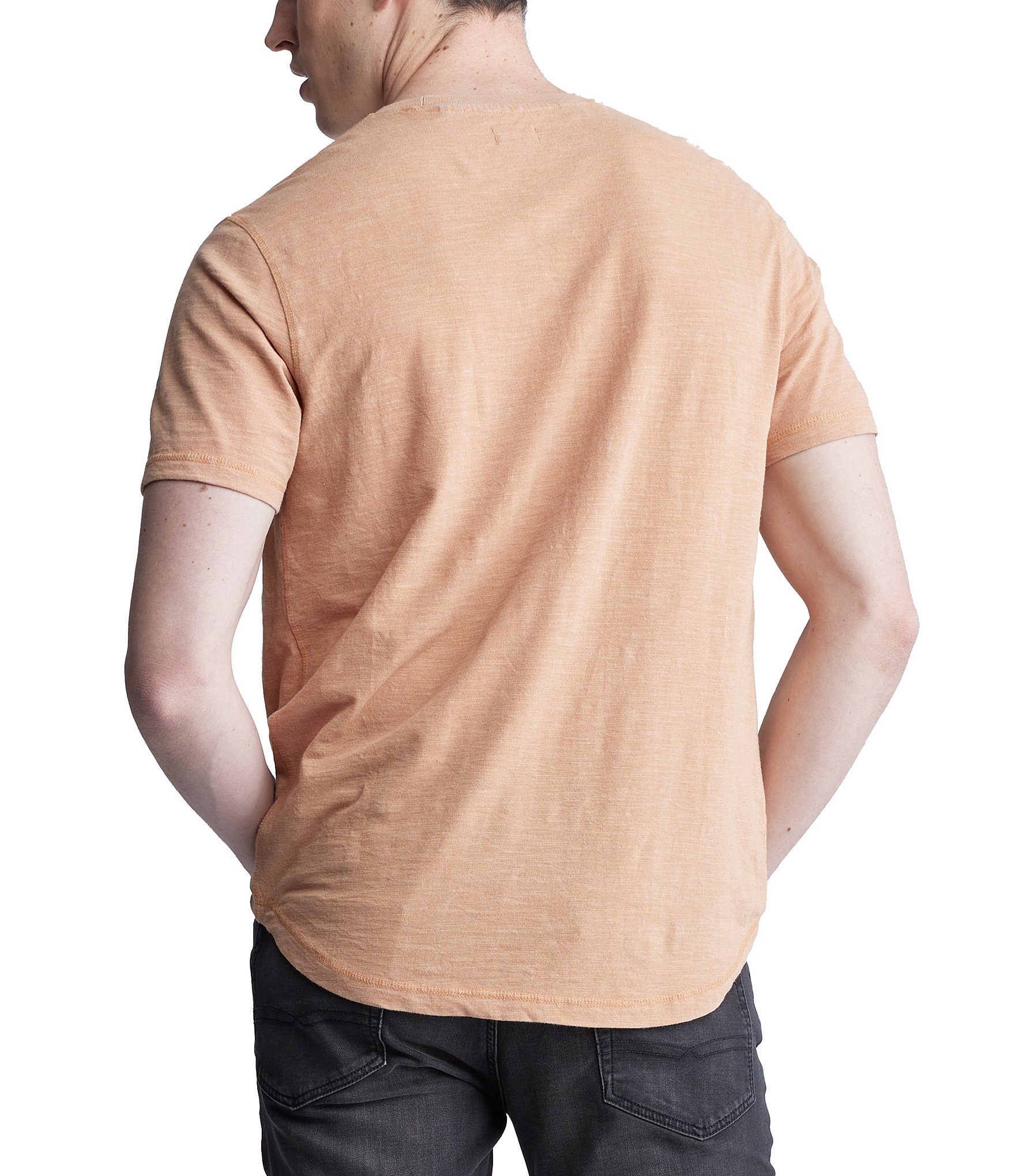 Buffalo David Bitton Kadya Short Sleeve Henley T-Shirt