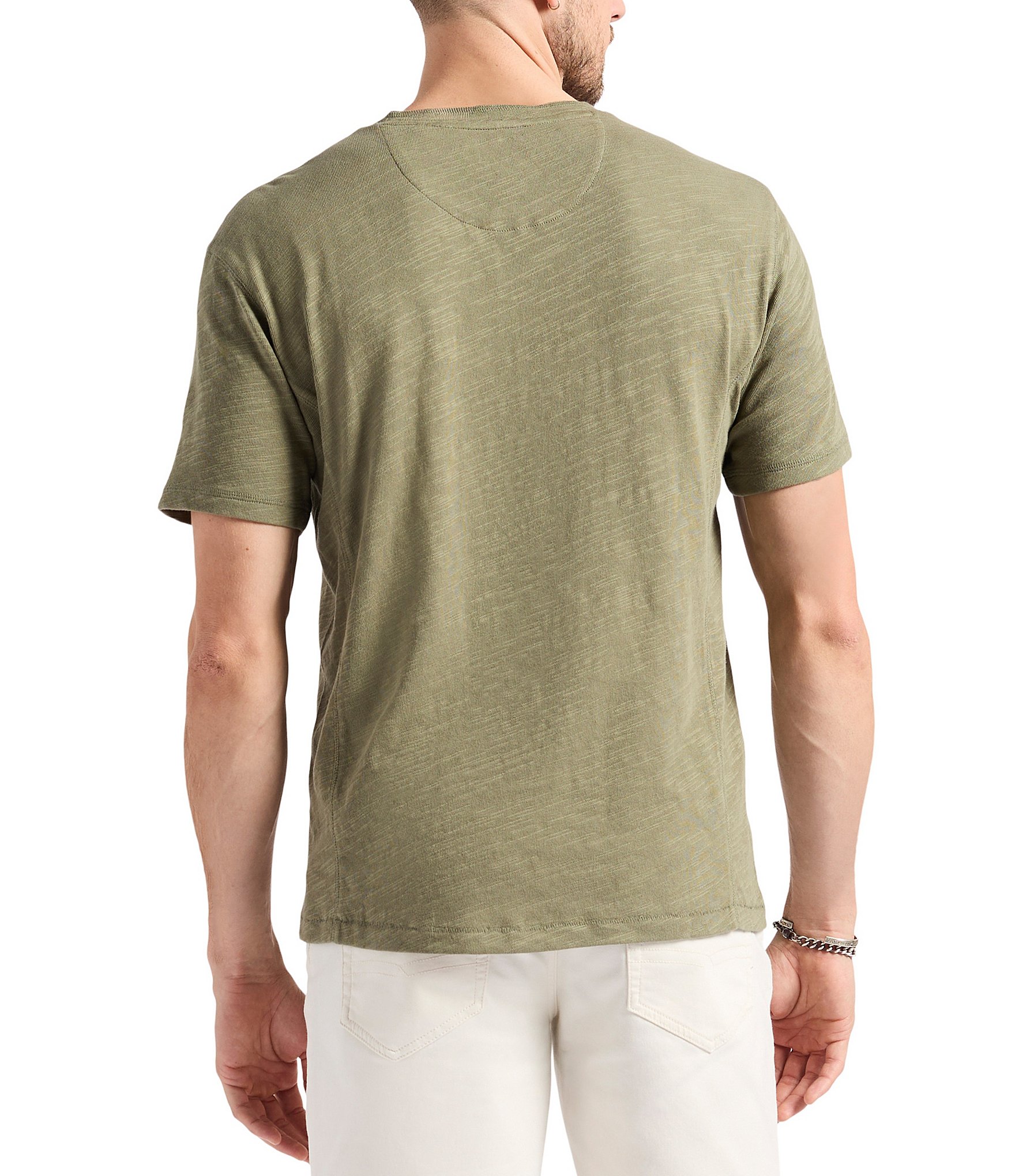 Buffalo David Bitton Kandido Short Sleeve Henley
