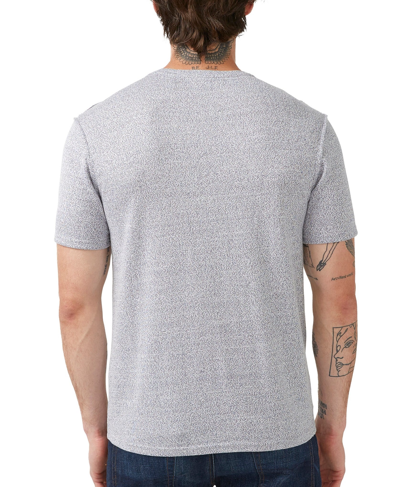 Buffalo David Bitton Kitform Short Sleeve Henley T-Shirt