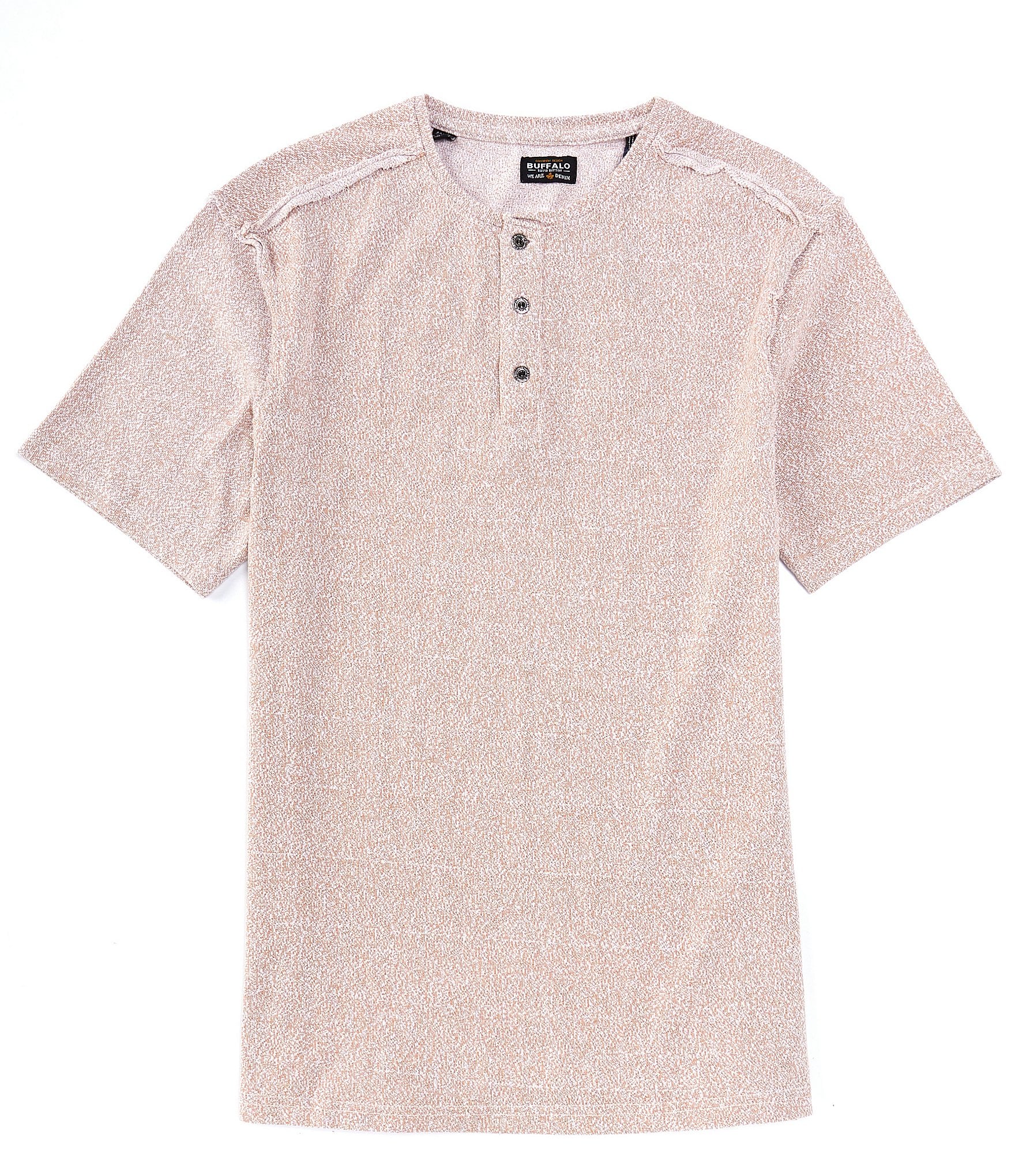 Buffalo David Bitton Kitform Short Sleeve Henley T-Shirt