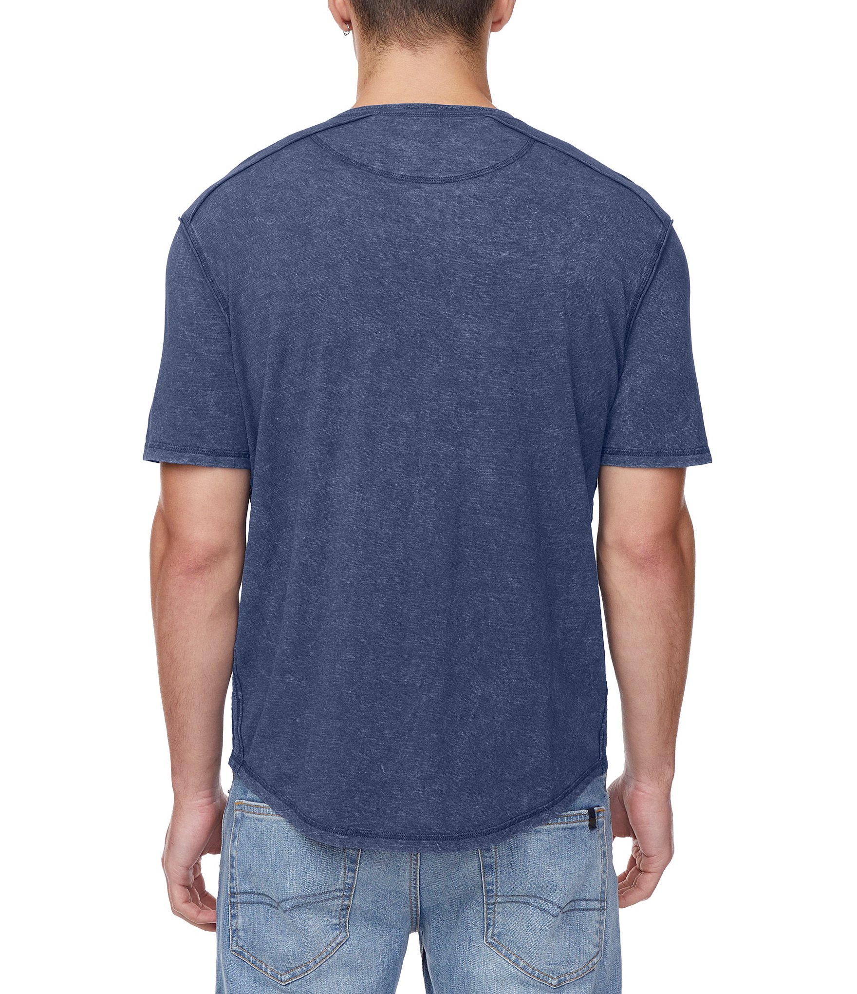 Buffalo David Bitton Kitte Short Sleeve Henley T-Shirt