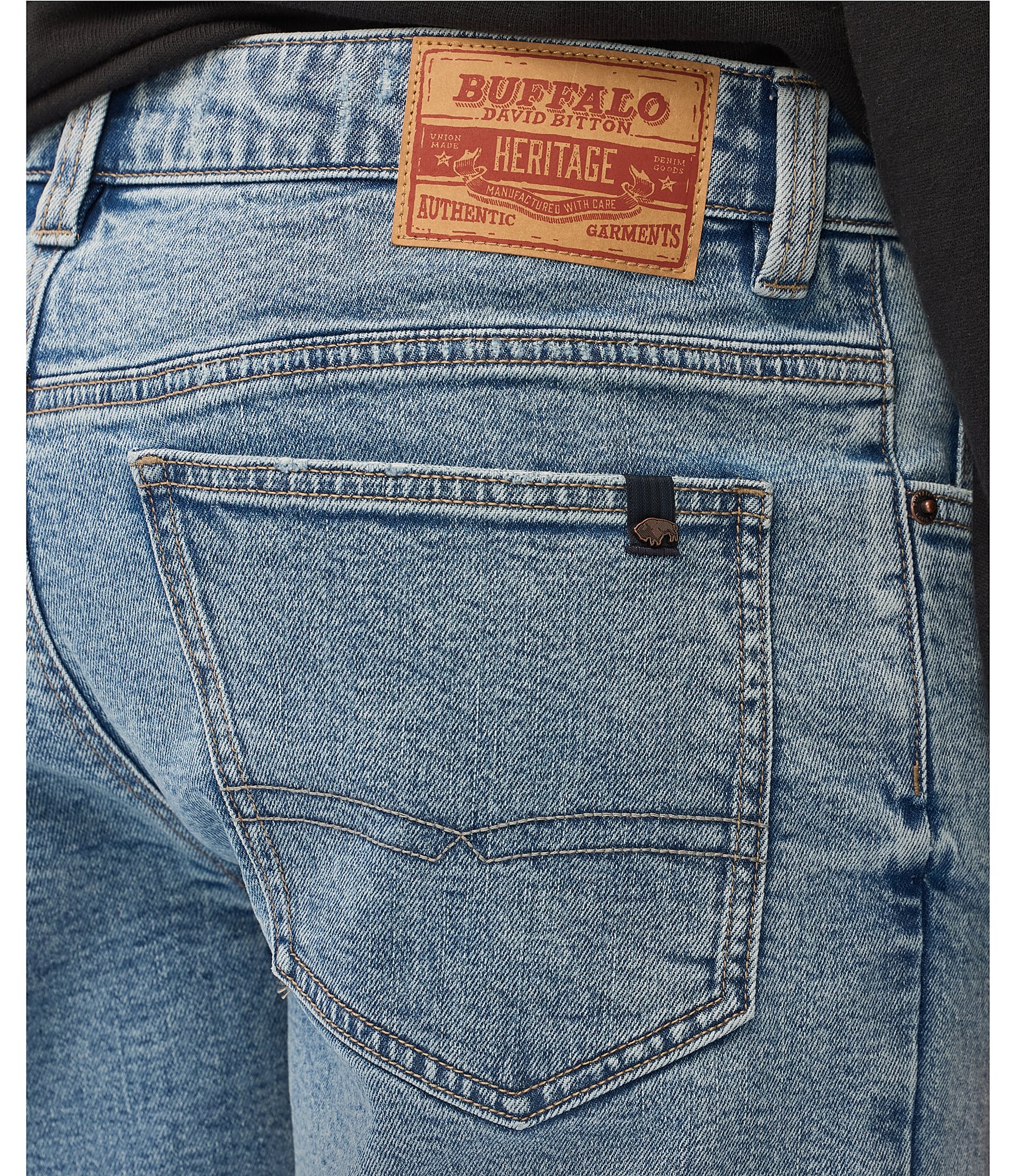 Buffalo David Bitton Relaxed Straight Driven Jeans