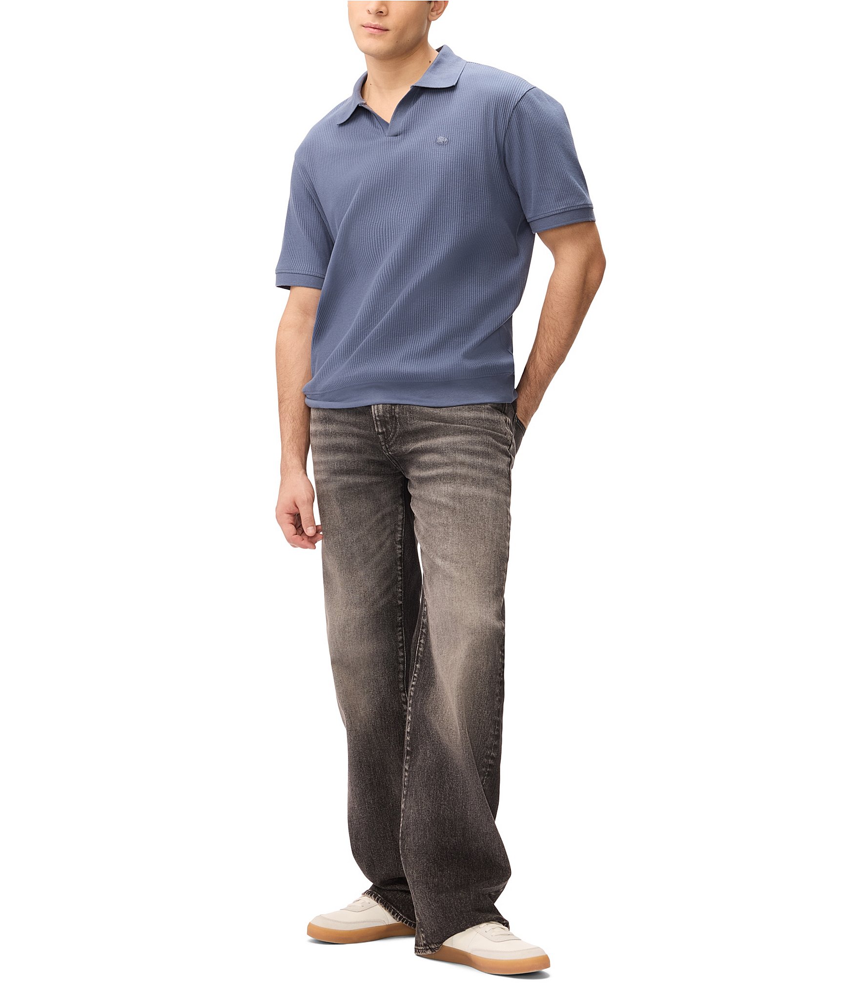 Buffalo David Bitton Short Sleeve Kido Sweater Polo