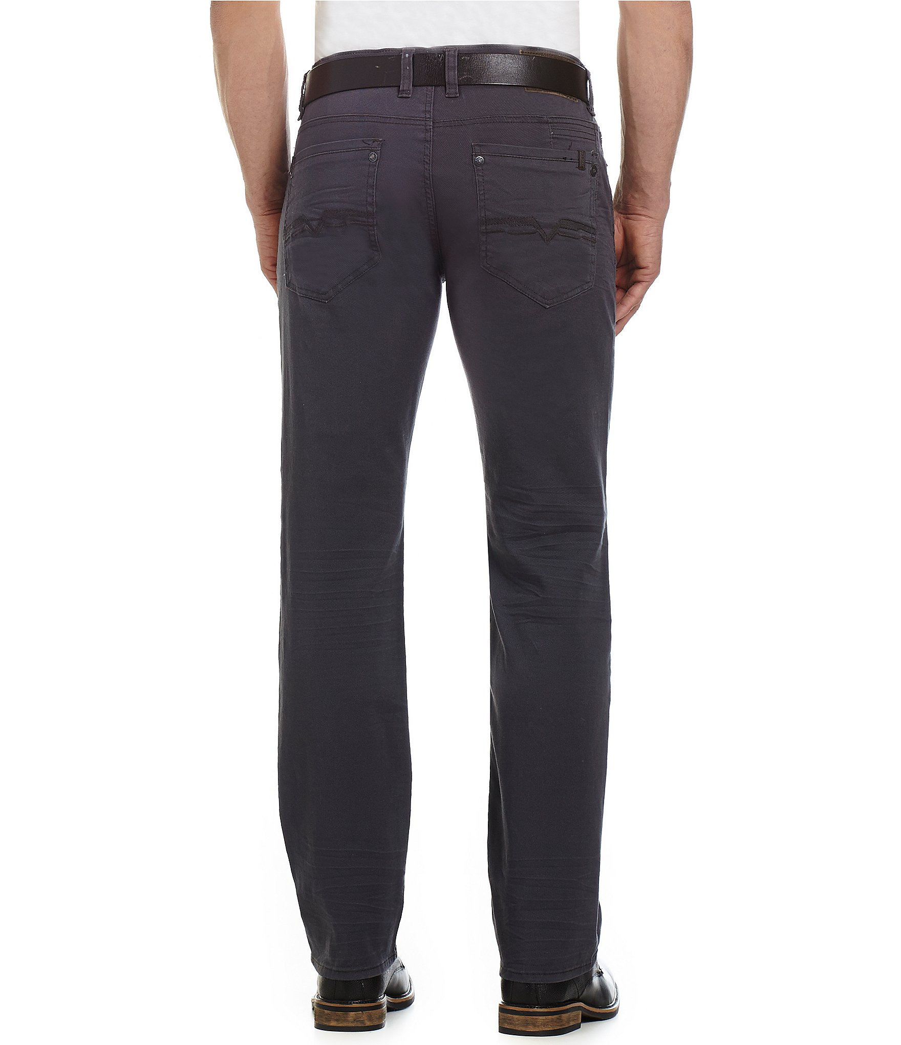 Buffalo David Bitton Straight Six Straight Fit Jeans