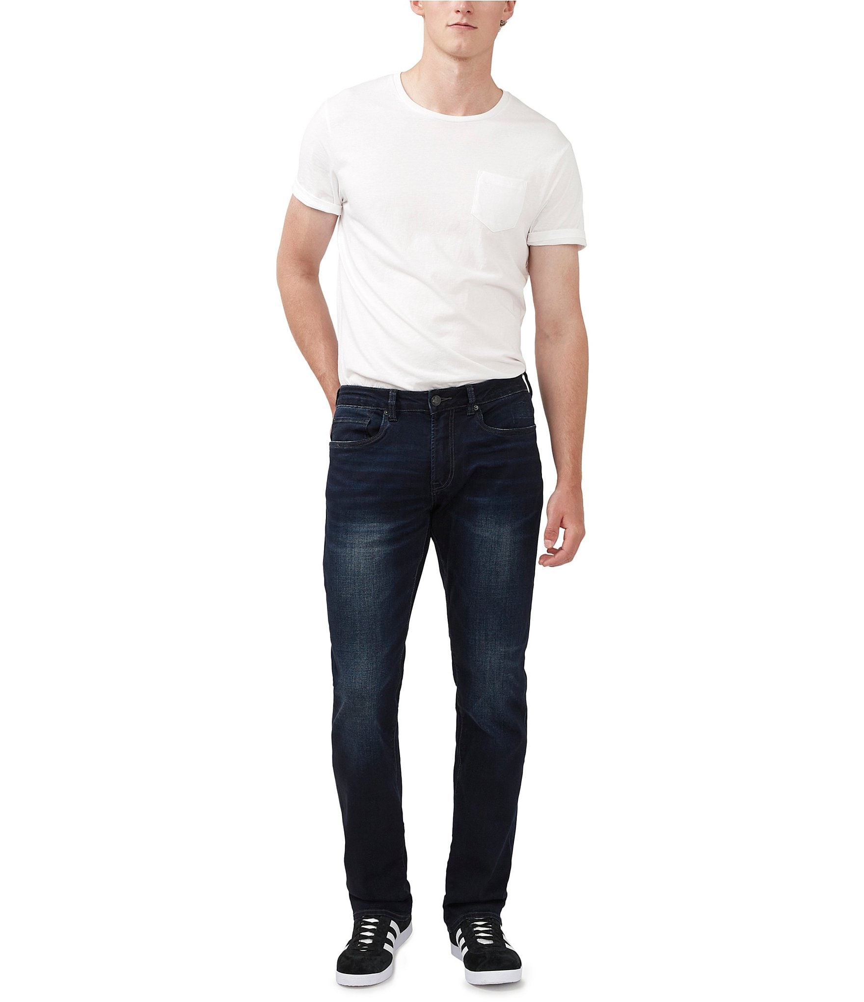 Buffalo David Bitton Six-X Slim Straight Jeans