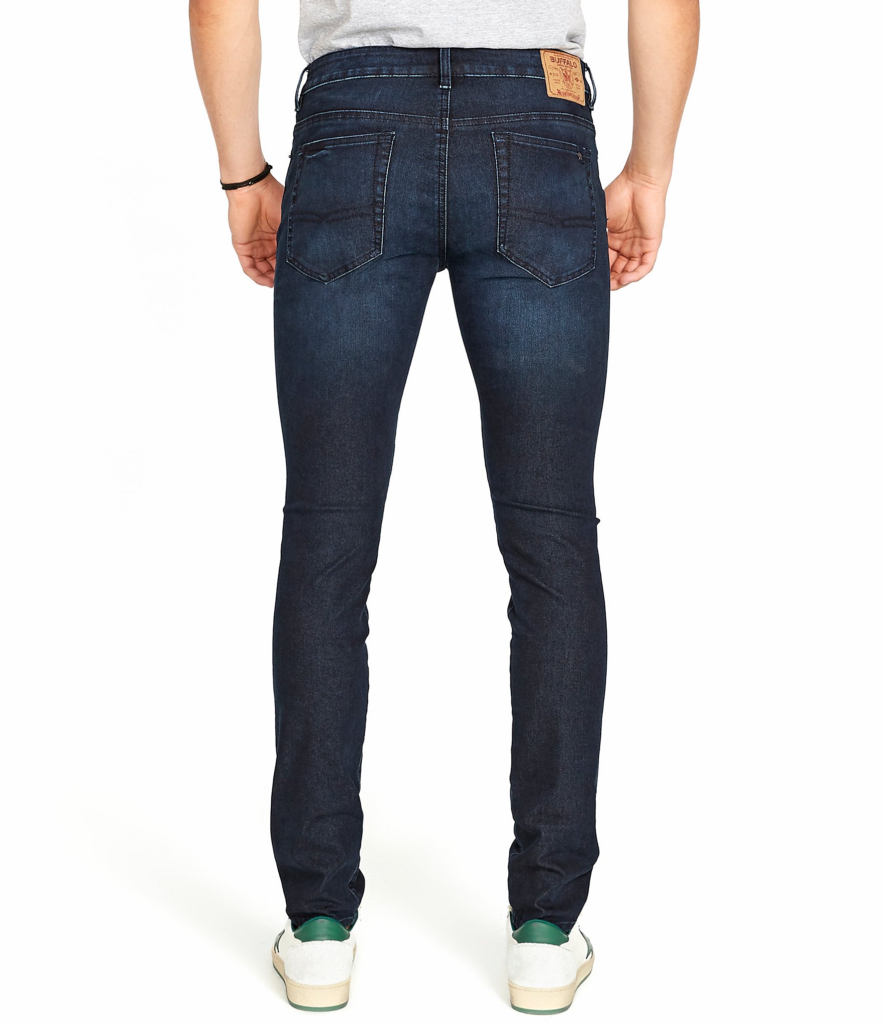 Buffalo David Bitton Skinny Max Fit Dark Wash Jeans