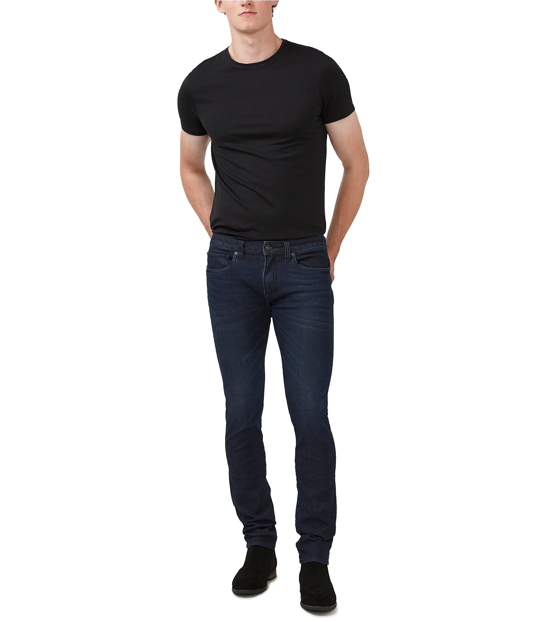 Buffalo David Bitton Skinny Max Fit Dark Wash Jeans