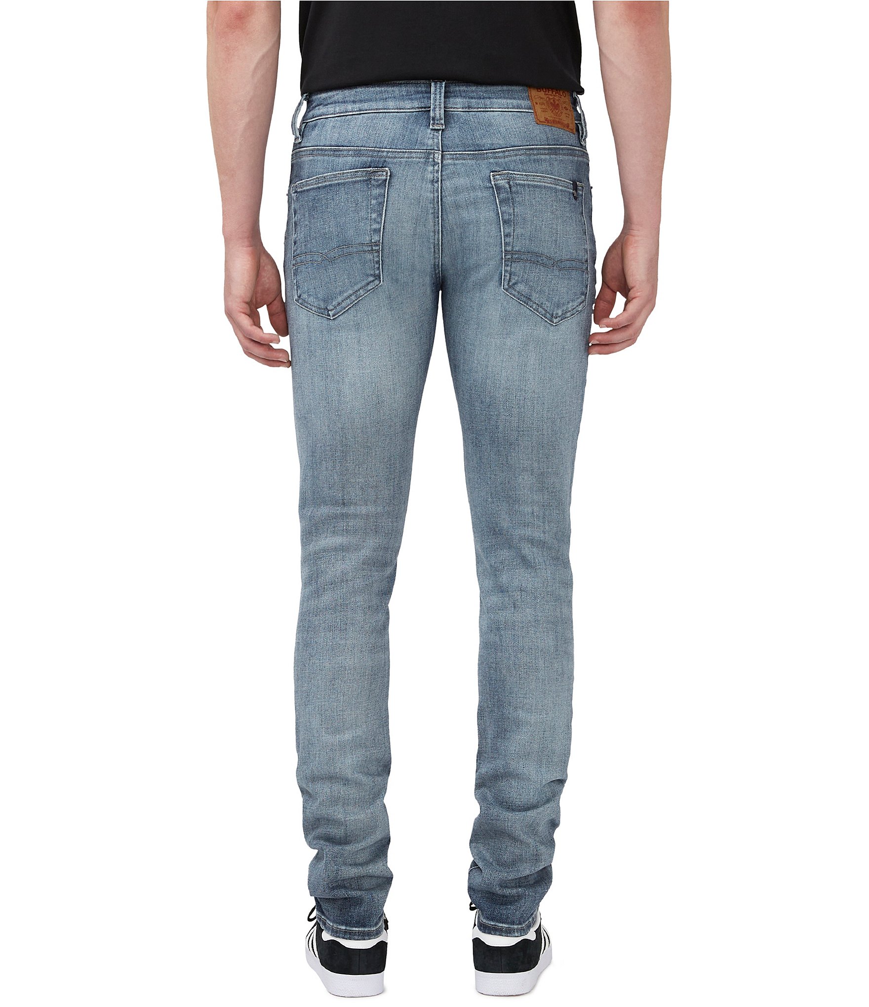 Buffalo David Bitton Skinny Max Fit Light Wash Jeans