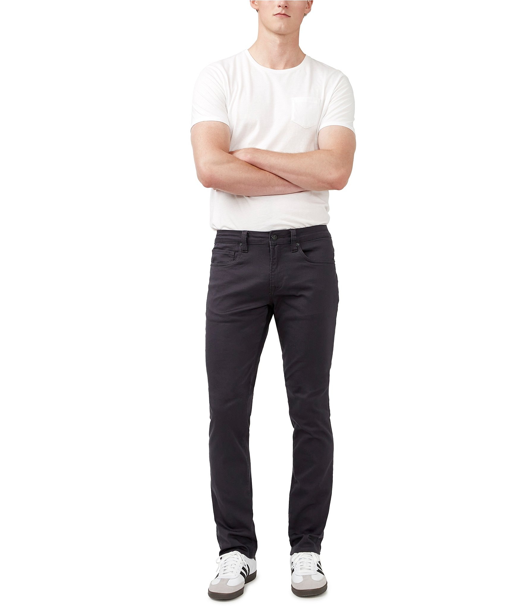 Buffalo David Bitton Slim Fit Stretch Ash Jeans