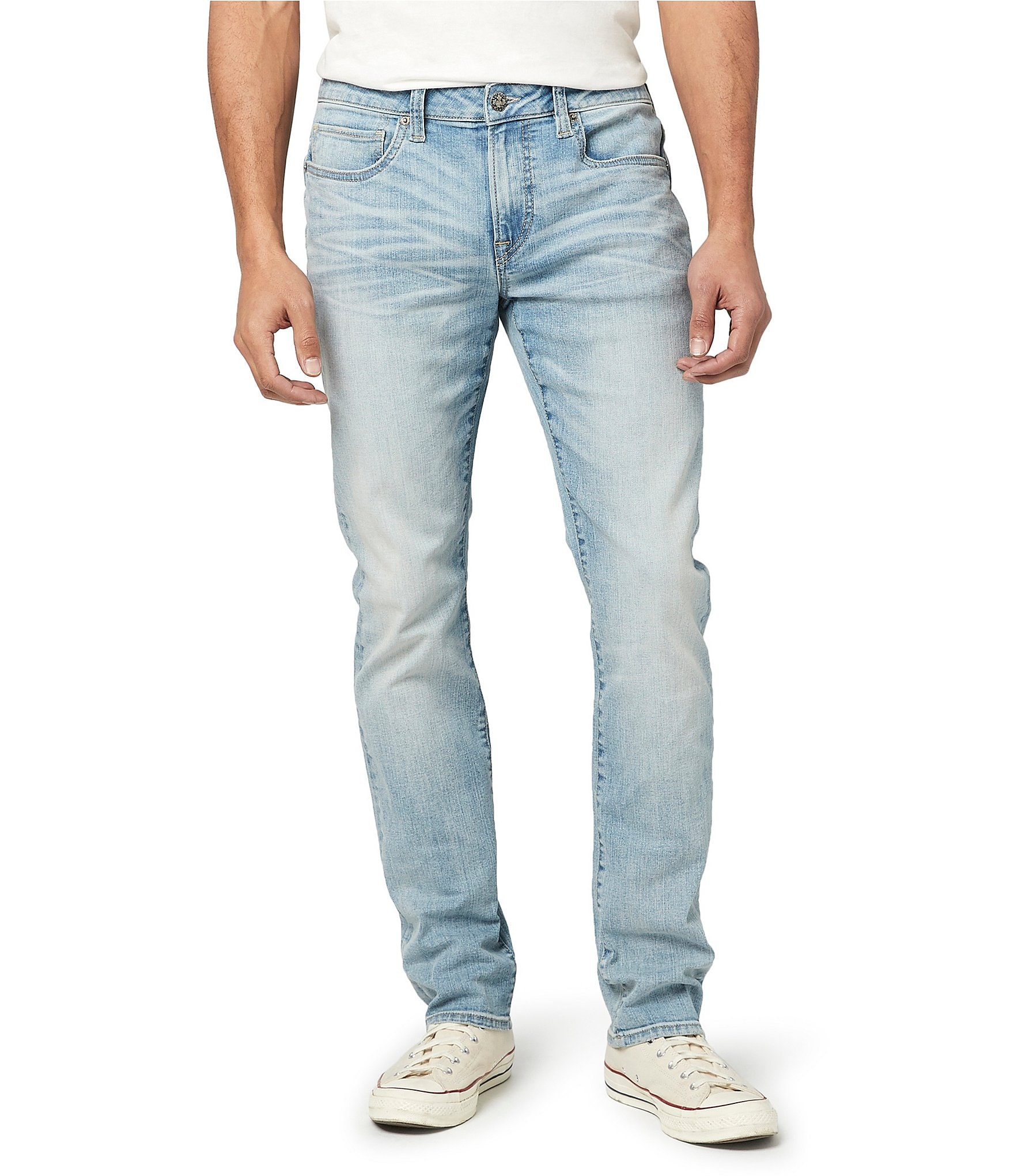 Buffalo David Bitton Slim Ash Mid Blue Jeans | Dillard's