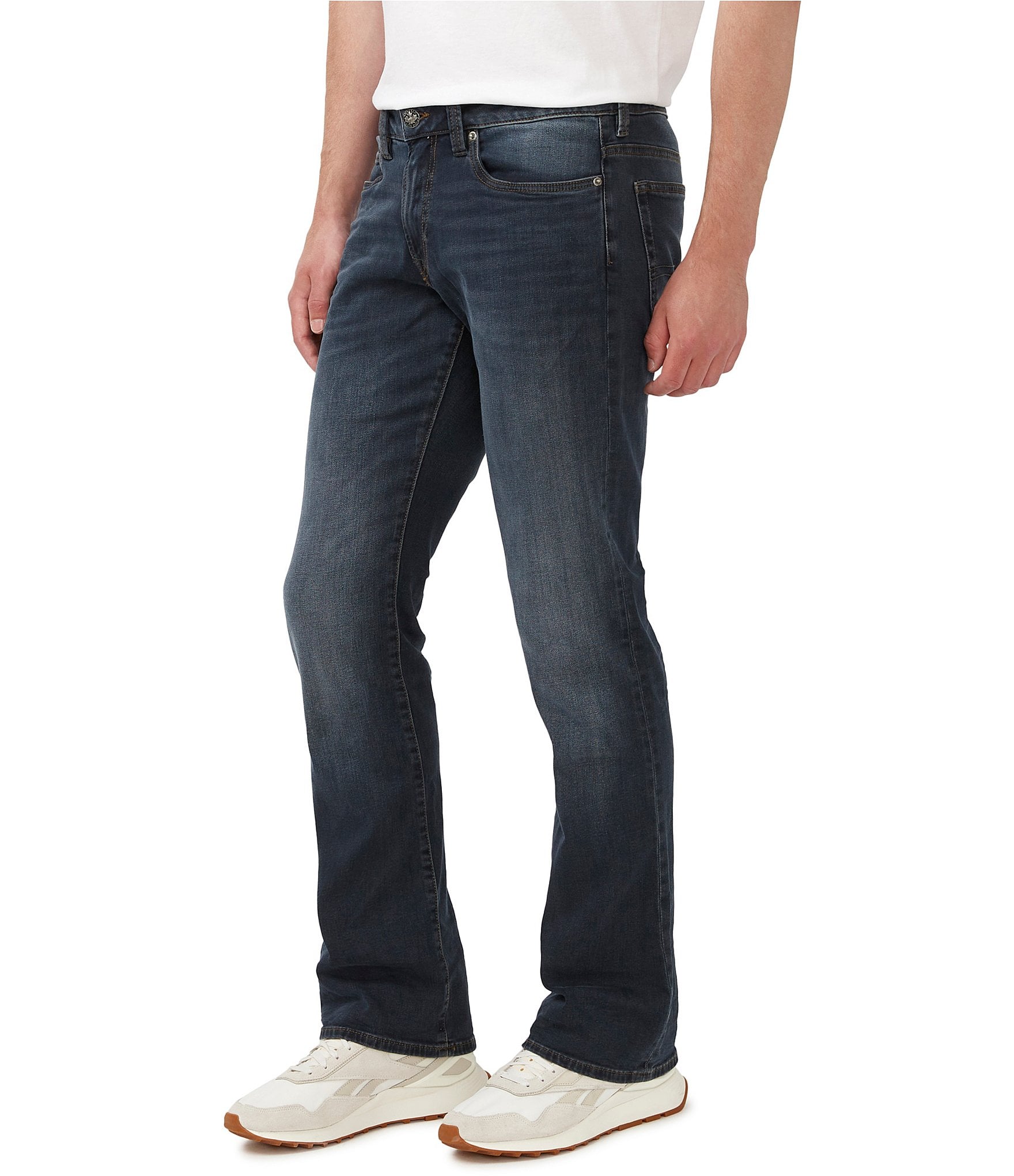 Buffalo David Bitton Slim Bootcut Sanded Stretch Denim King Jeans