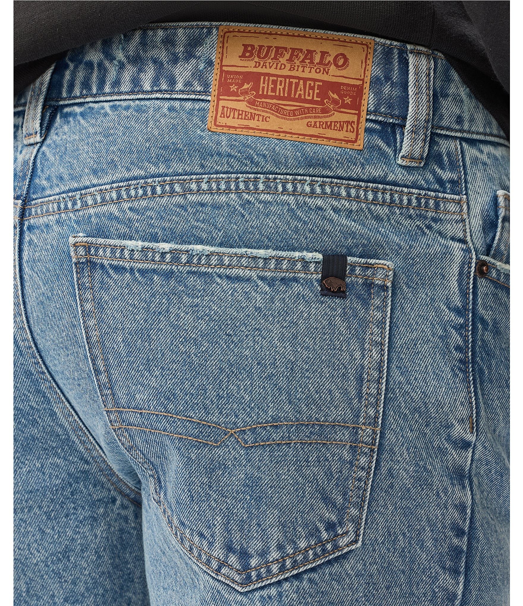 Buffalo David Bitton Slim Bootcut King Rigid Denim Jeans