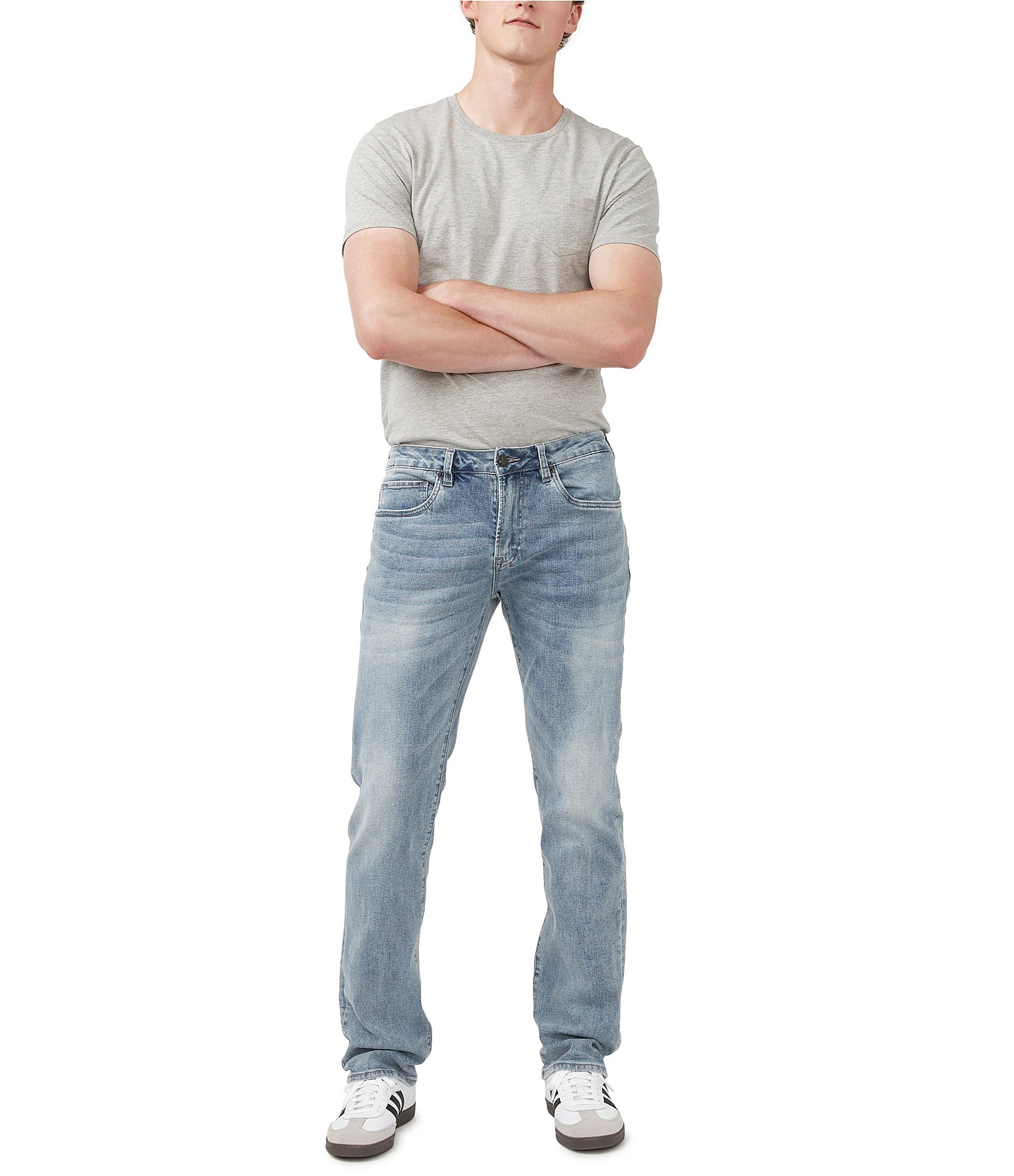 Buffalo David Bitton Straight Six Fit Jeans