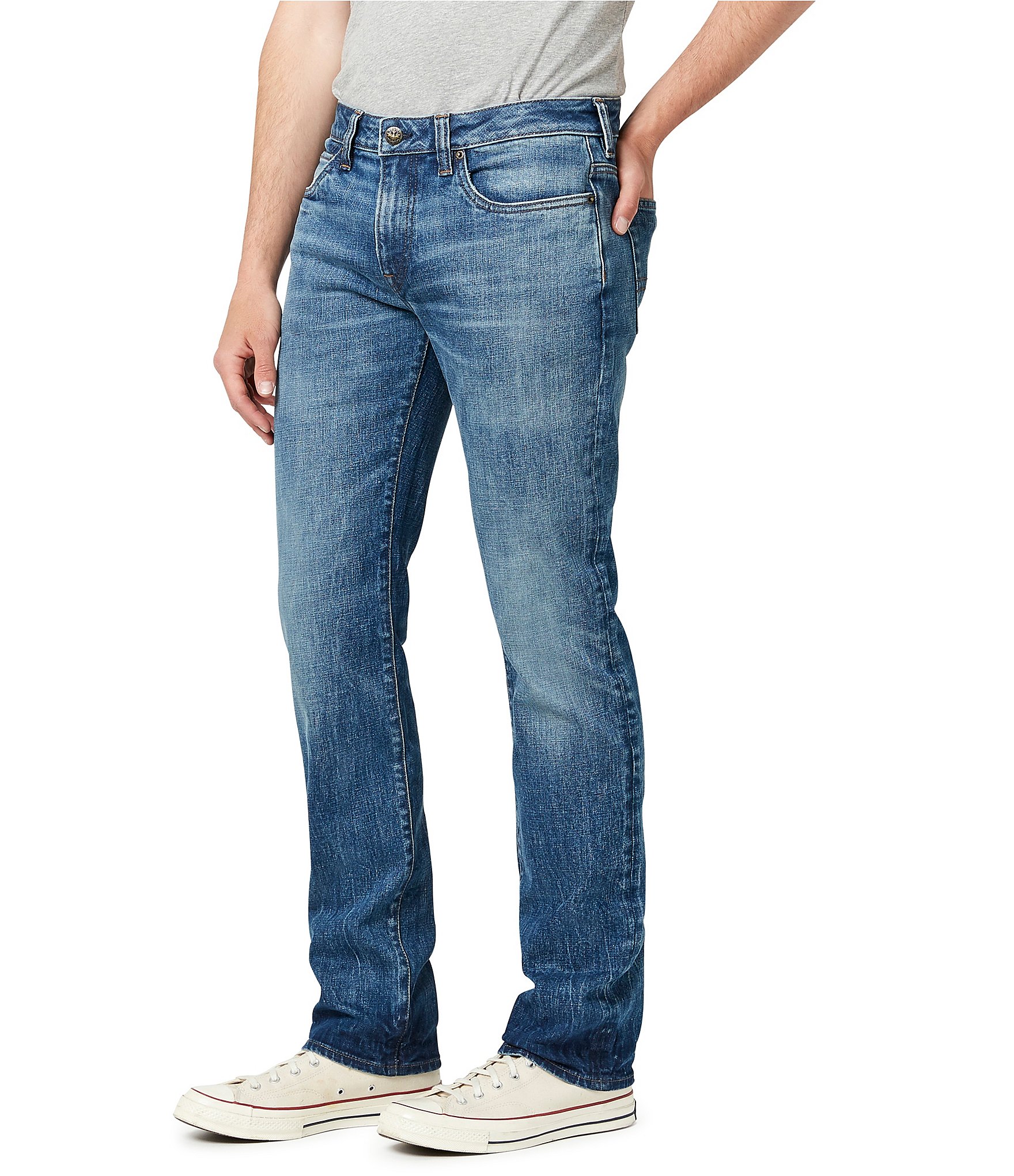 Buffalo David Bitton Straight Six Slight Stretch Jeans