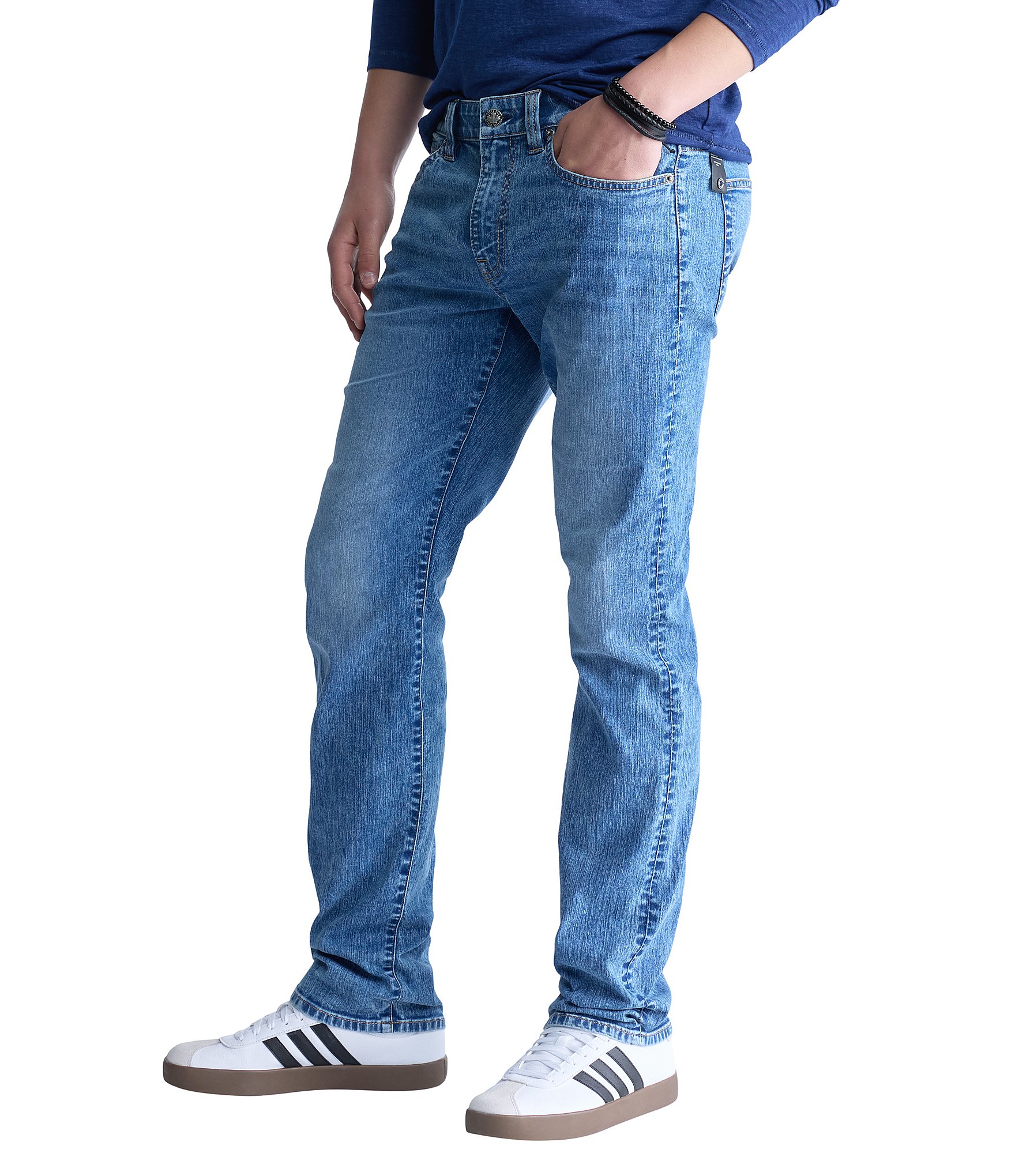 Buffalo David Bitton Straight Six Stretch Jeans