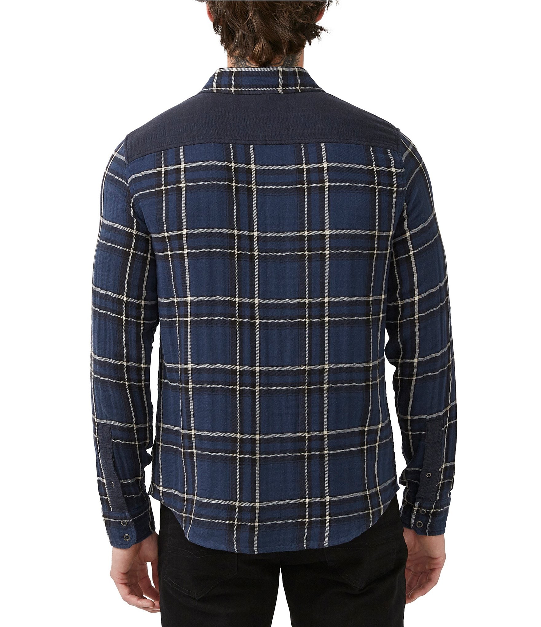 Buffalo David Bitton Sujay Long Sleeve Plaid Shirt