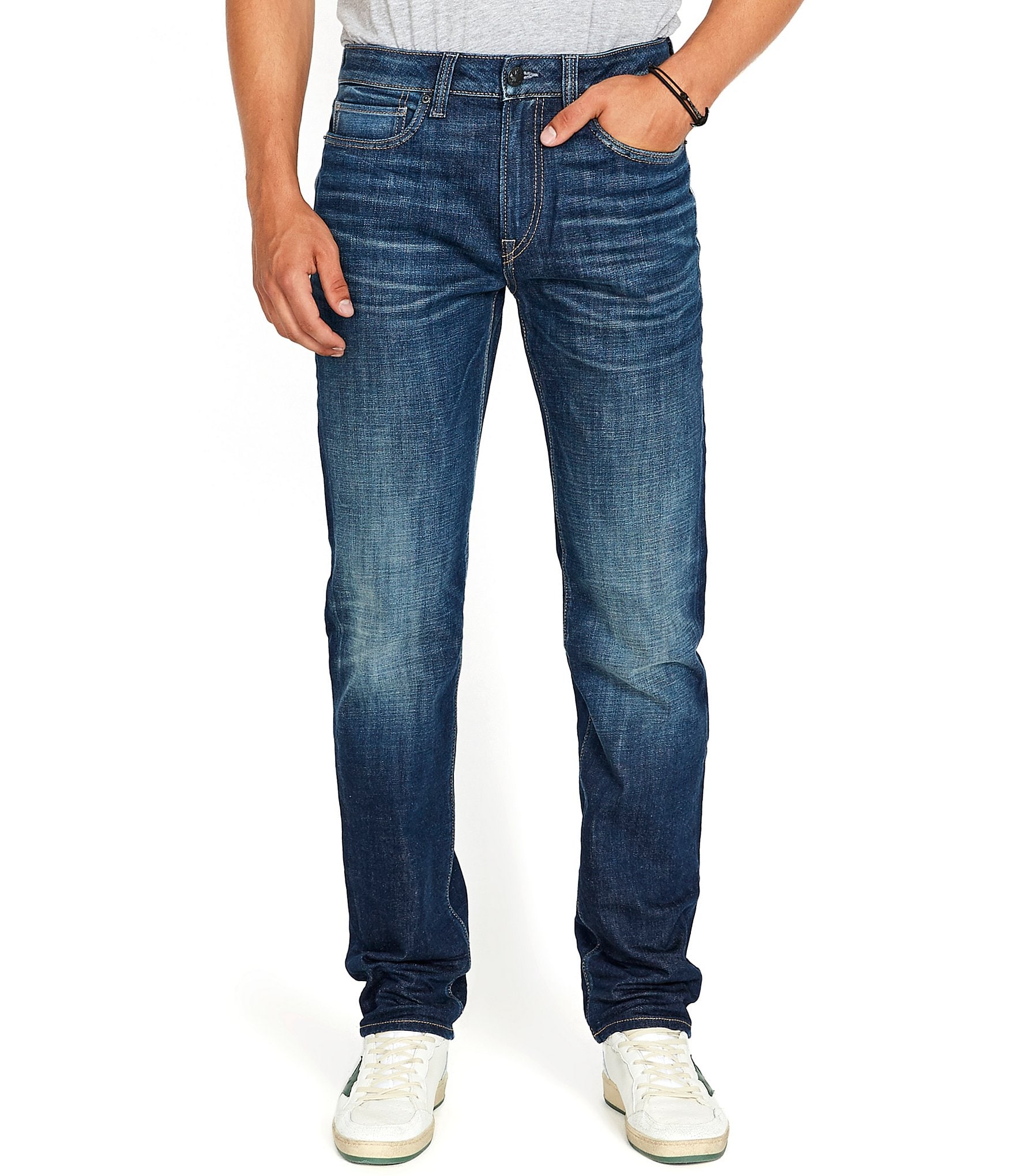 Buffalo David Bitton Tapered Ben Relaxed Straight Jeans | Dillard's