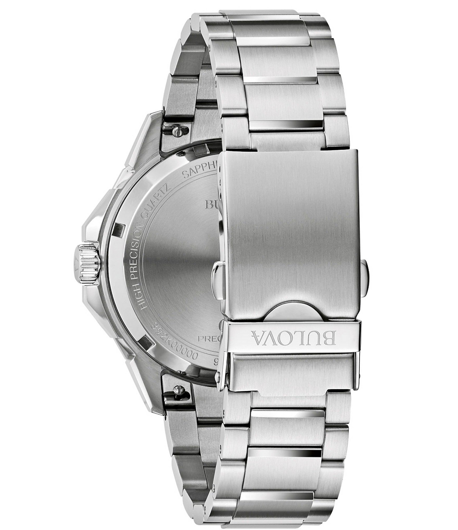 Bulova Men's Marine Star Precisionist Multifunction Stainless Steel Bracelet Watch