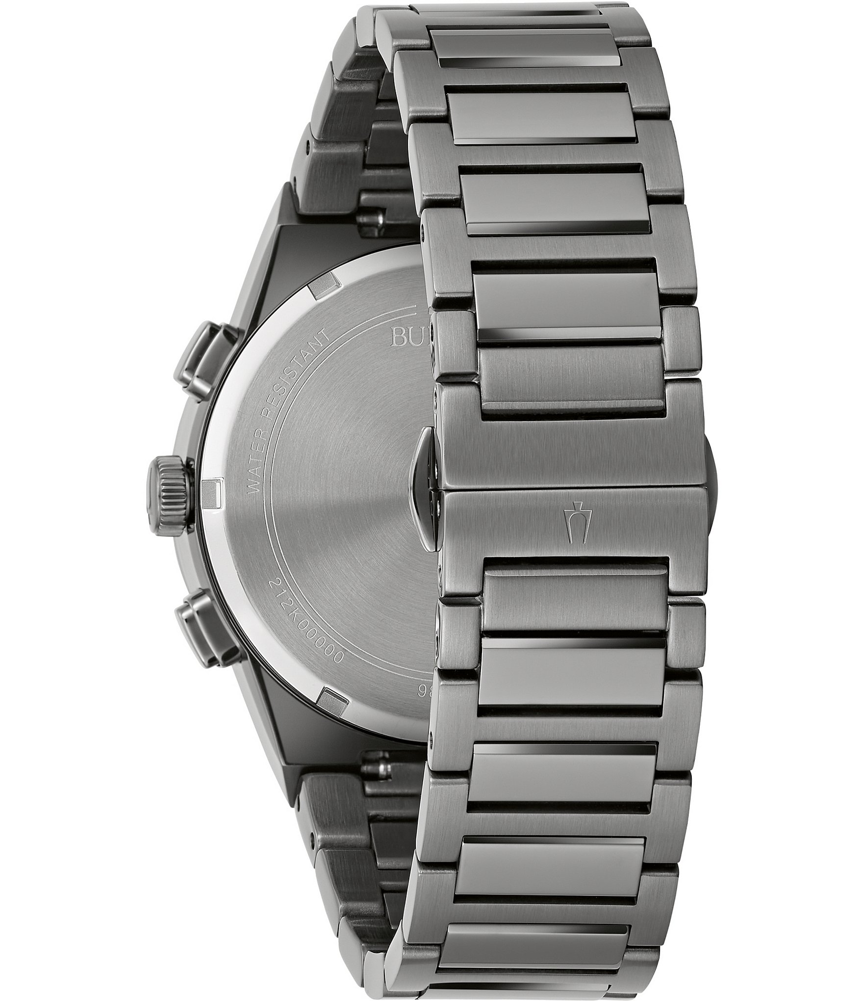 Bulova Men's Modern Millennia Chronograph Gray Stainless Steel Bracelet Watch