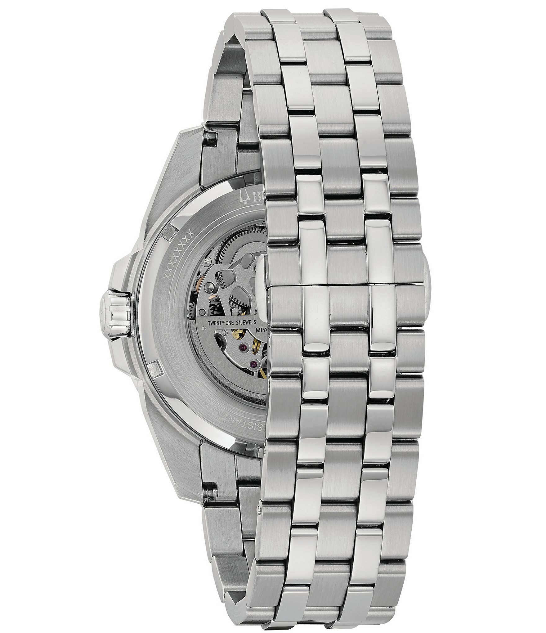 Bulova Men's Sutton Classic Automatic Stainless Steel Bracelet Watch