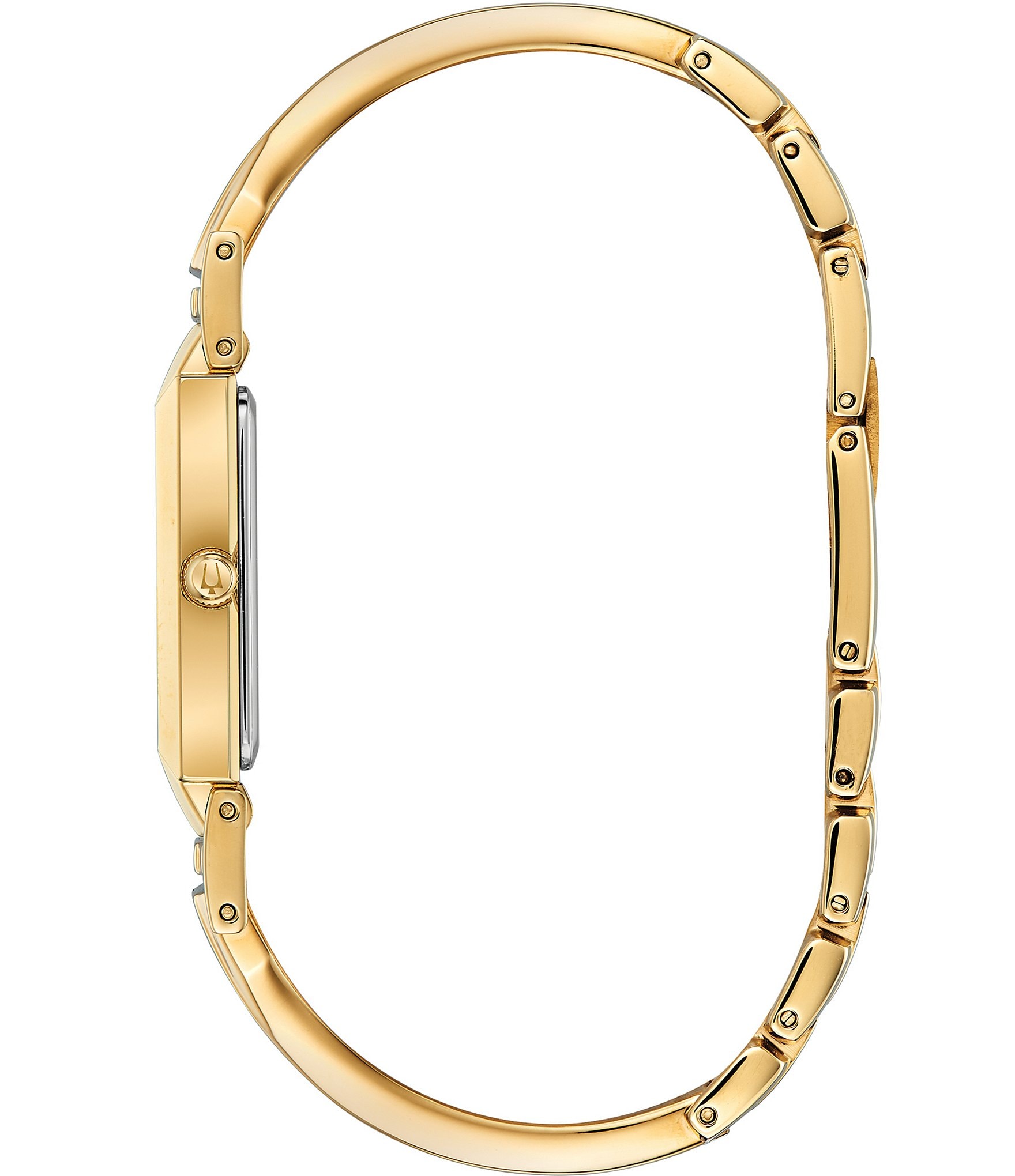 Bulova Women's Classic Quartz Analog Gold Bangle Bracelet Watch