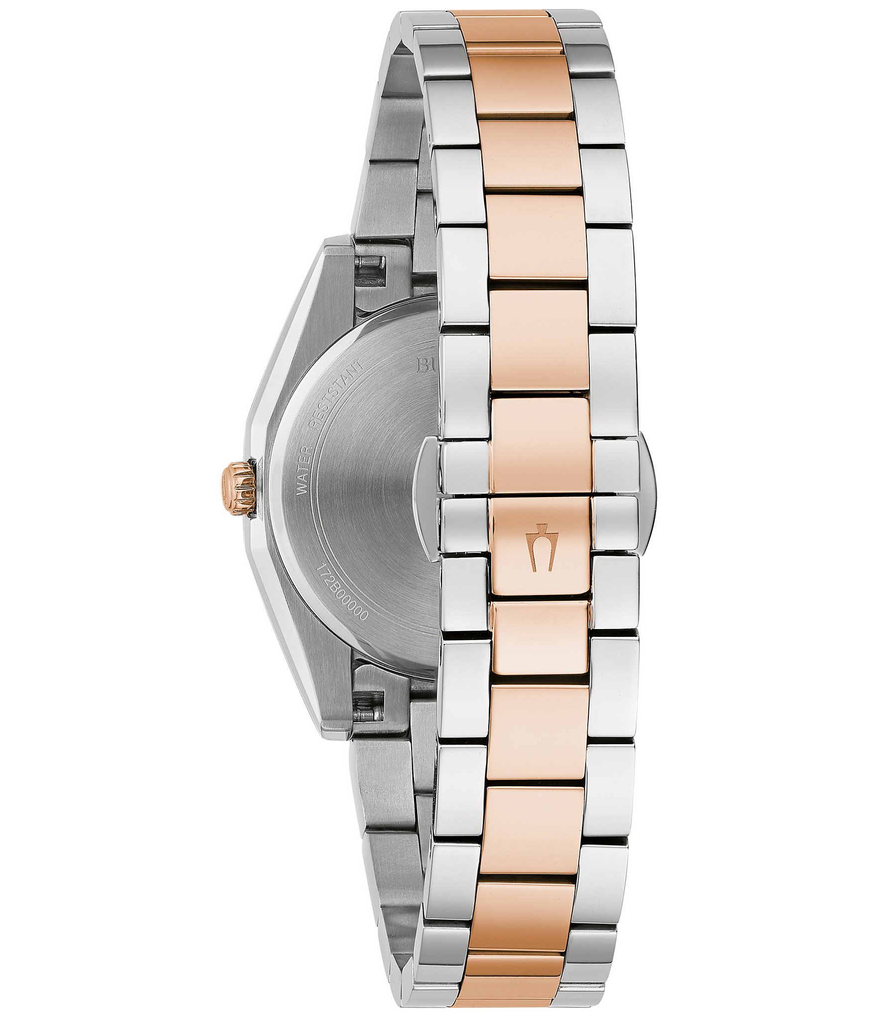 Bulova Women's Surveyor Classic Quartz Analog Two Tone Stainless Steel Bracelet Watch