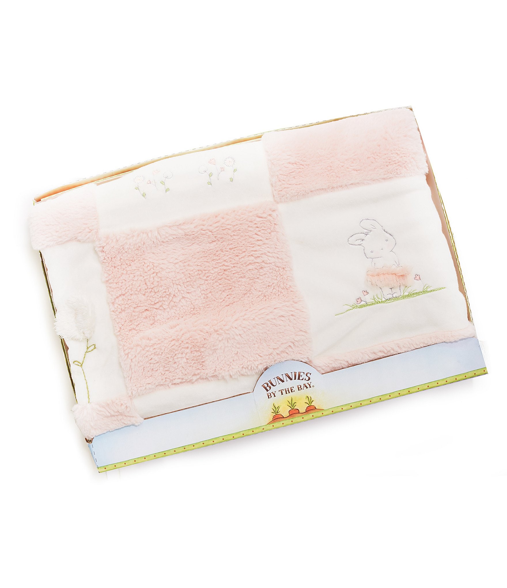 Bunnies By The Bay Tutu Delight Velour Quilt