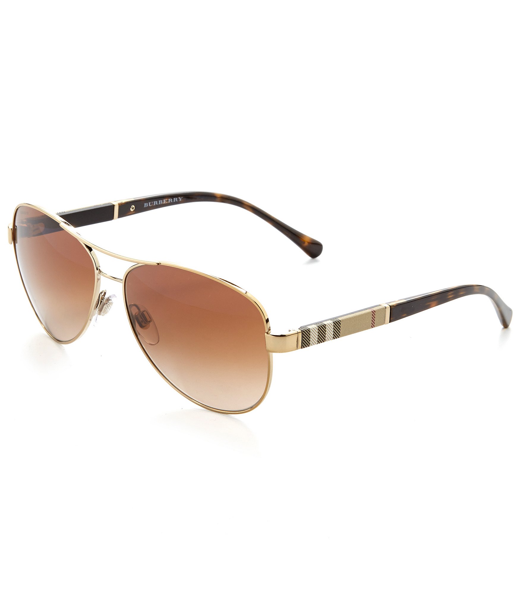 Burberry Women's Aviator Sunglasses