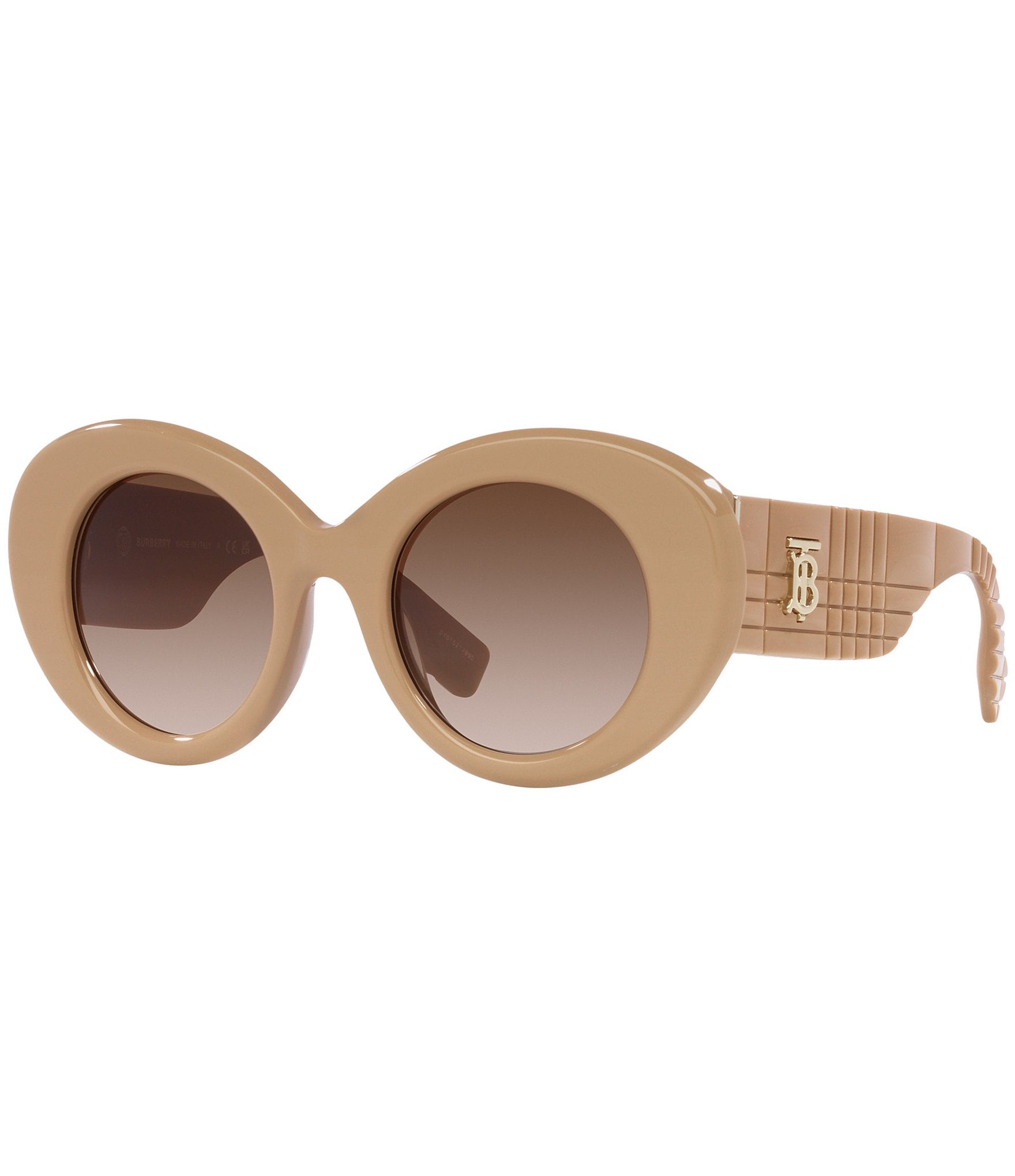 Burberry Women's Be4370u 49mm Round Sunglasses | Dillard's