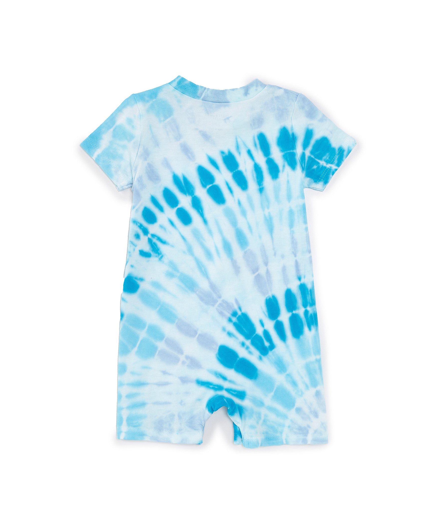 Burt's Bees Baby Girls Newborn-24 Months Short-Sleeve Tie-Dye Romper