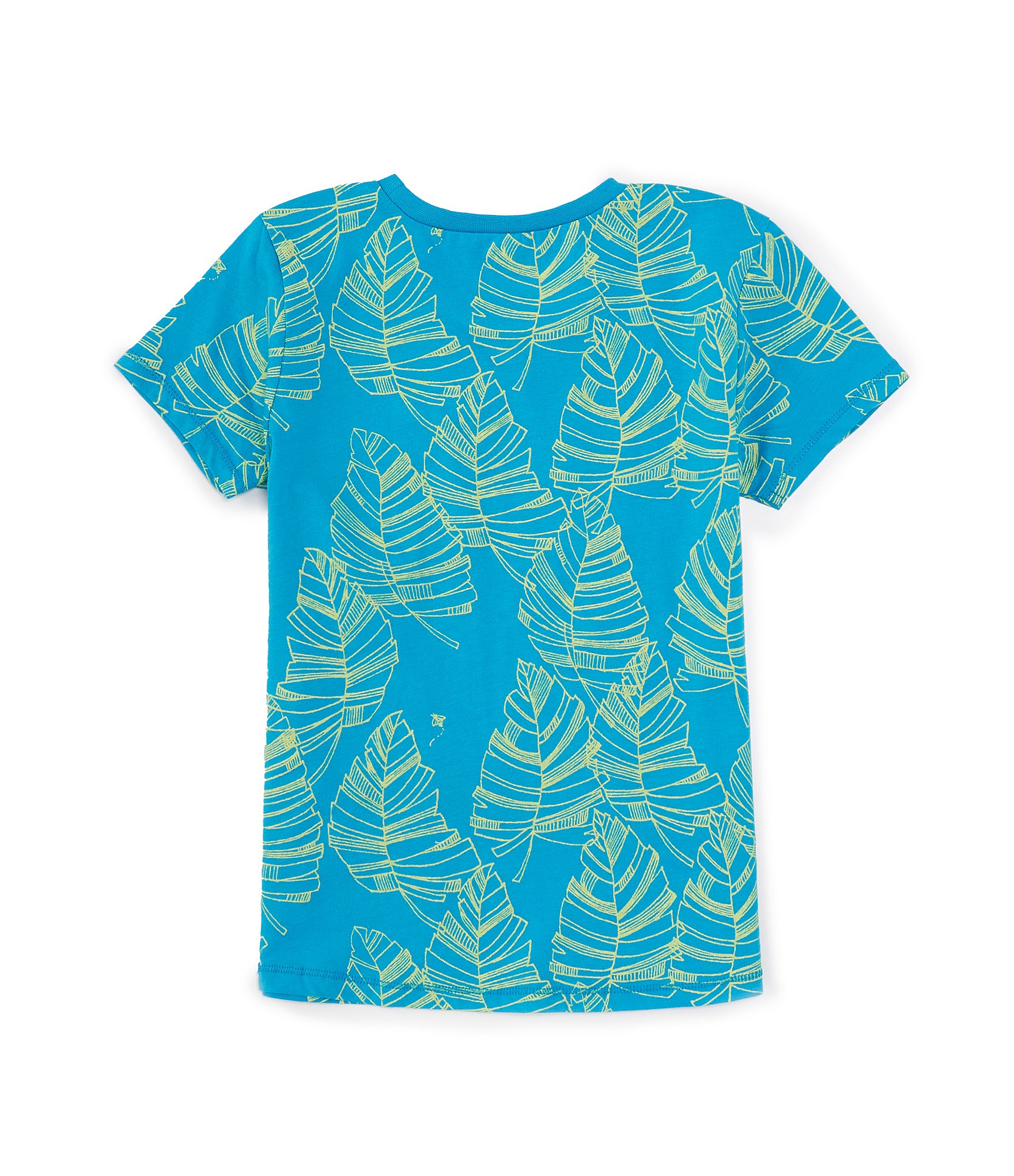 Burt's Bees Little Boy 2T-5T Short Sleeve Jungle T-Shirt