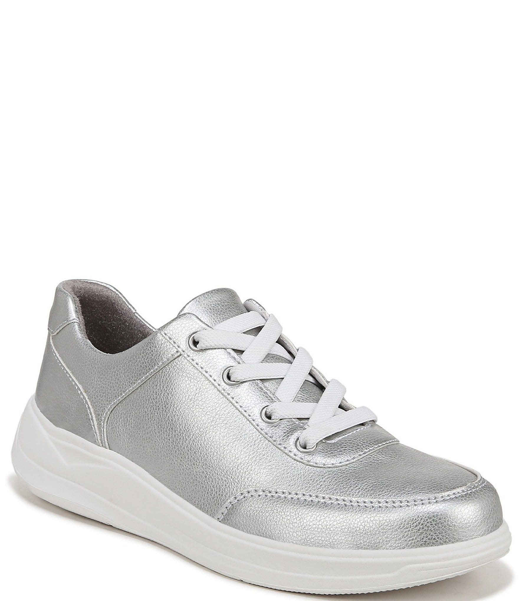 Bzees Times Square Washable Metallic Lace-Up Sneakers | Dillard's