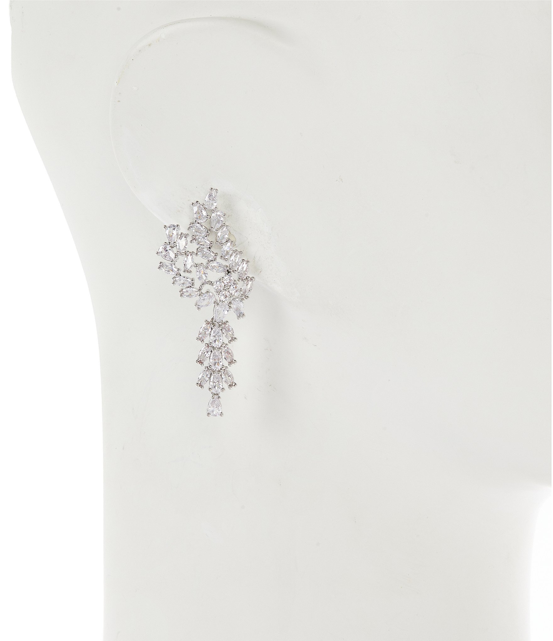 C by Cezanne Statement Drop Earrings